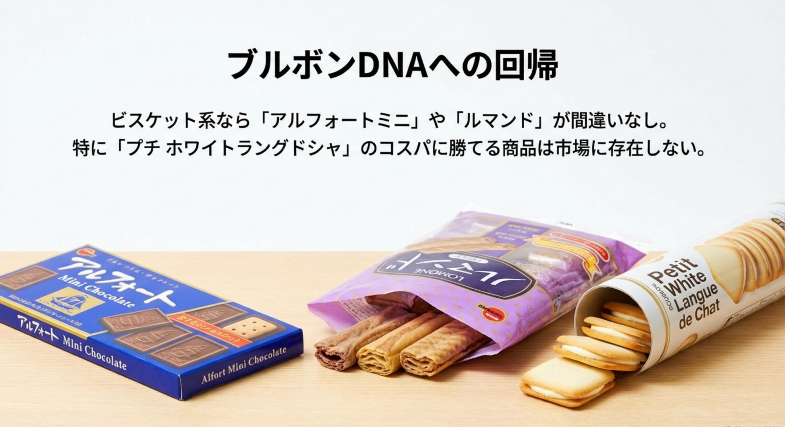 ブルボン プチ 販売終了 甘い系ラインナップの代替品とブランドスイッチ