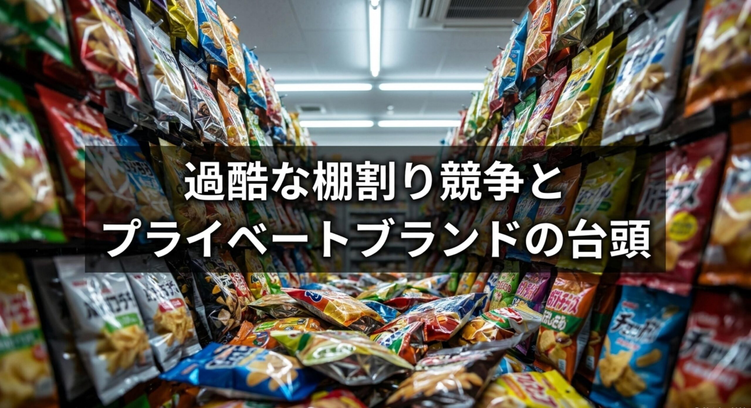 コンビニの激しい棚割り競争によりピーナッツやいちごが優先され欠品が続く深刻な背景