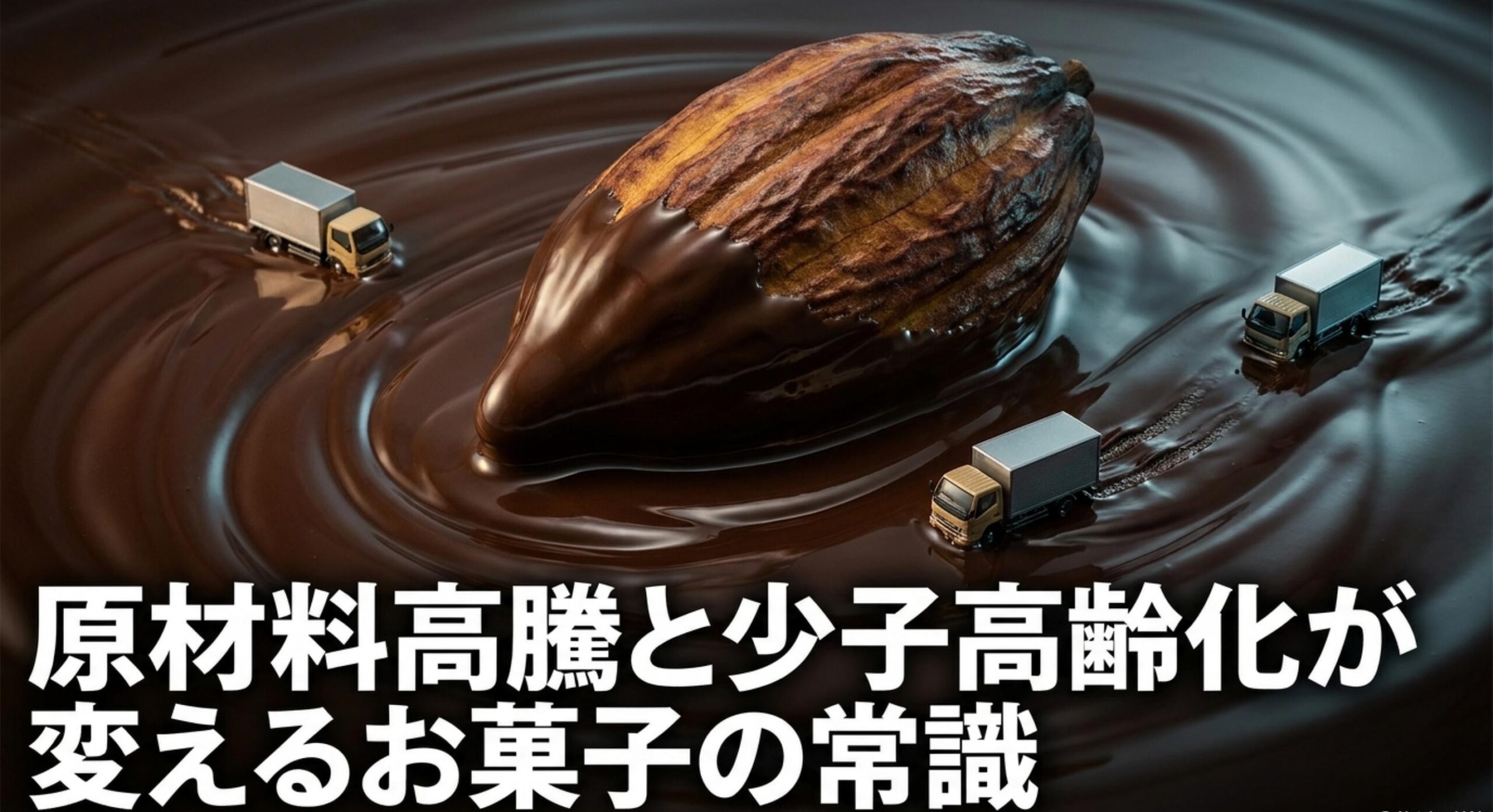 原材料費の高騰など昨今の社会情勢が製菓業界や商品ライフサイクルに与えている不可逆的な影響