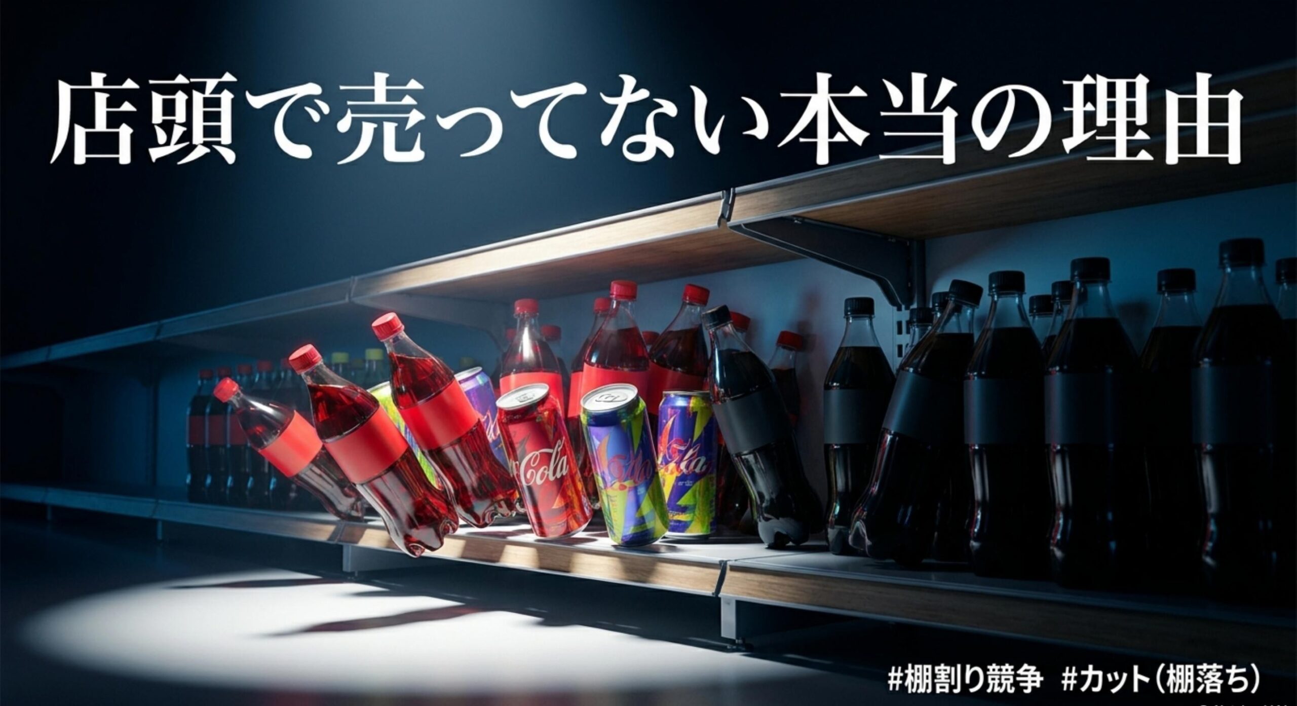 スーパーやコンビニの店頭で売ってない本当の理由と棚割りの事情