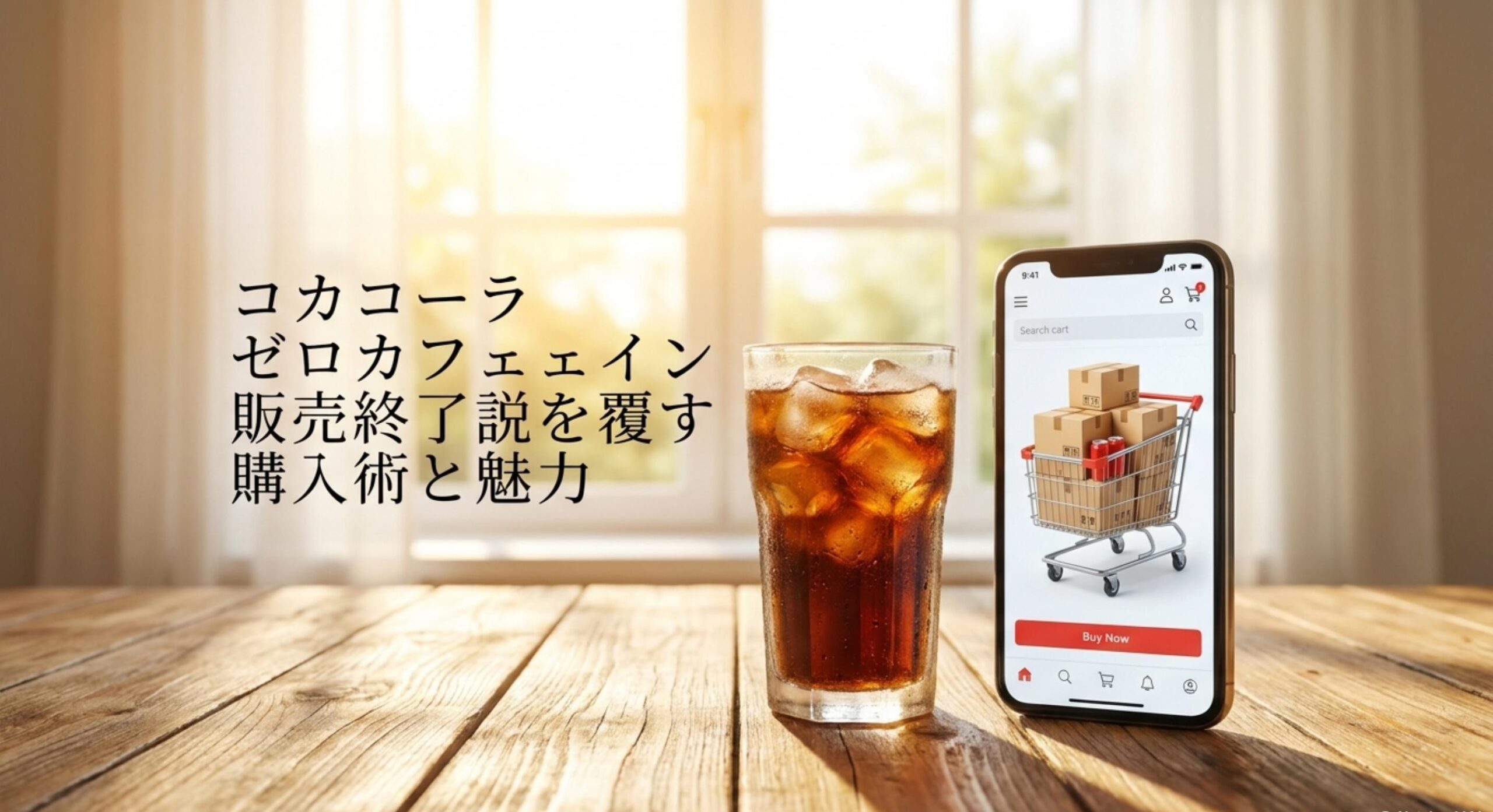 コカコーラゼロカフェインの販売終了説を覆す賢い購入術と製品の魅力
