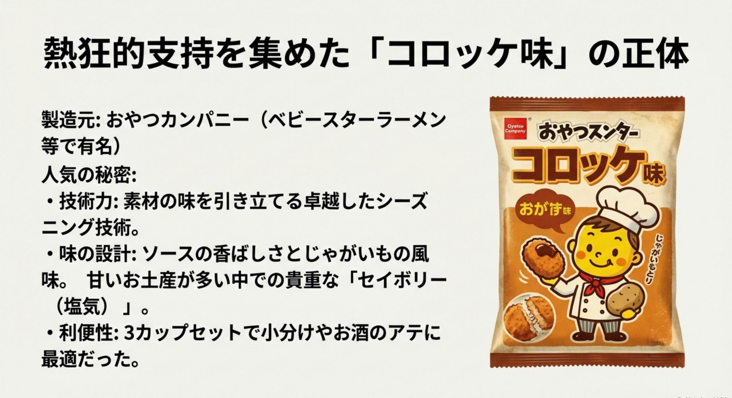 ディズニー ポテトスナック 販売終了 コロッケ味 TDR限定コロッケ味が熱狂的に支持された本当の理由