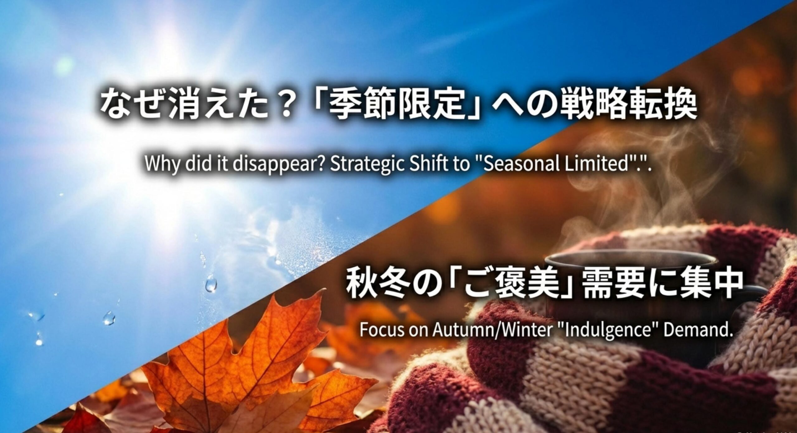 ジョージア キャラメルラテ なぜ消えた？定番から季節限定品への戦略変更
