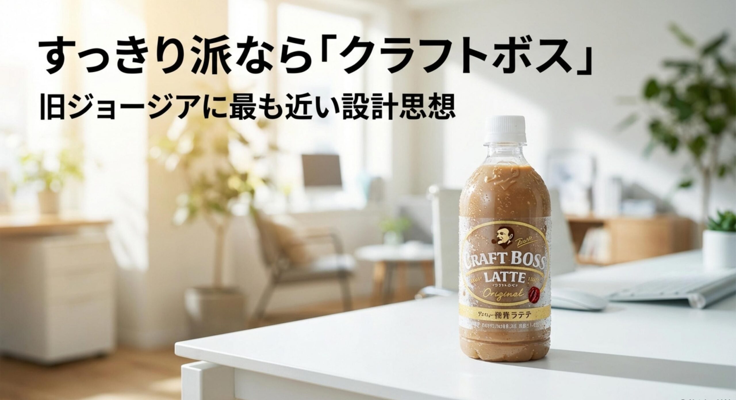 ジョージア キャラメルラテ 競合他社のPETボトル製品を徹底比較