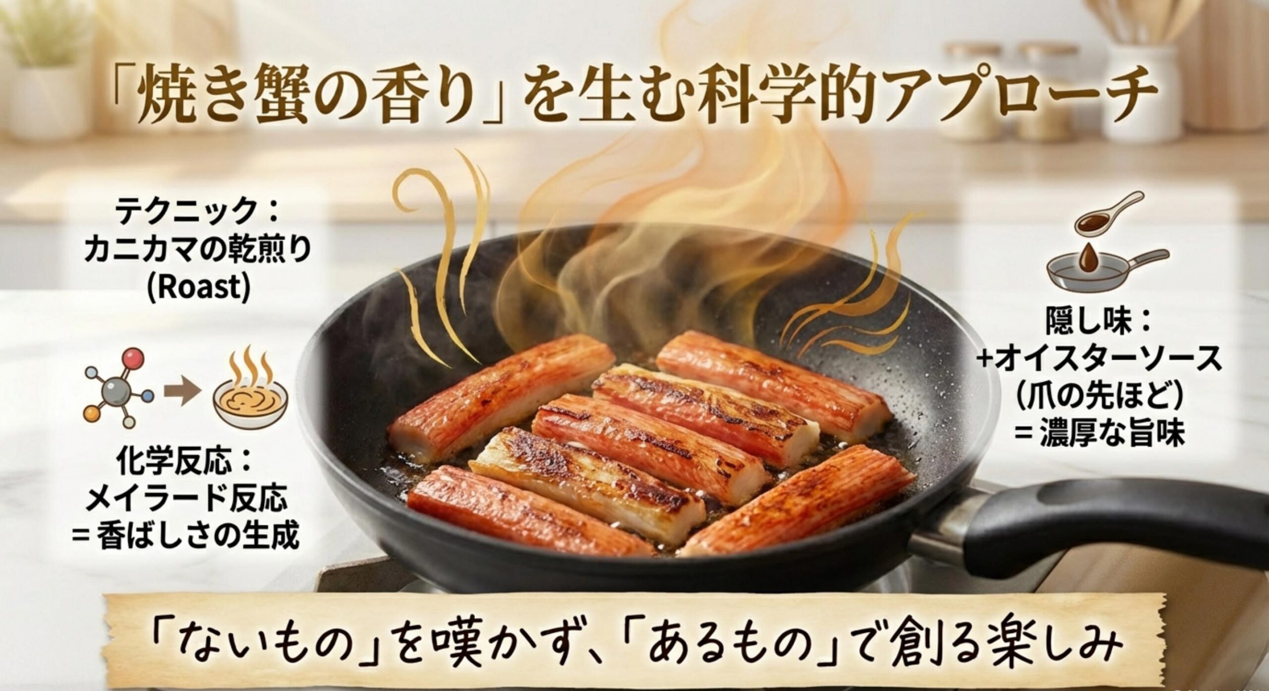 グリコ 雑炊の素 カニ味の香ばしさを出す調理テクニック