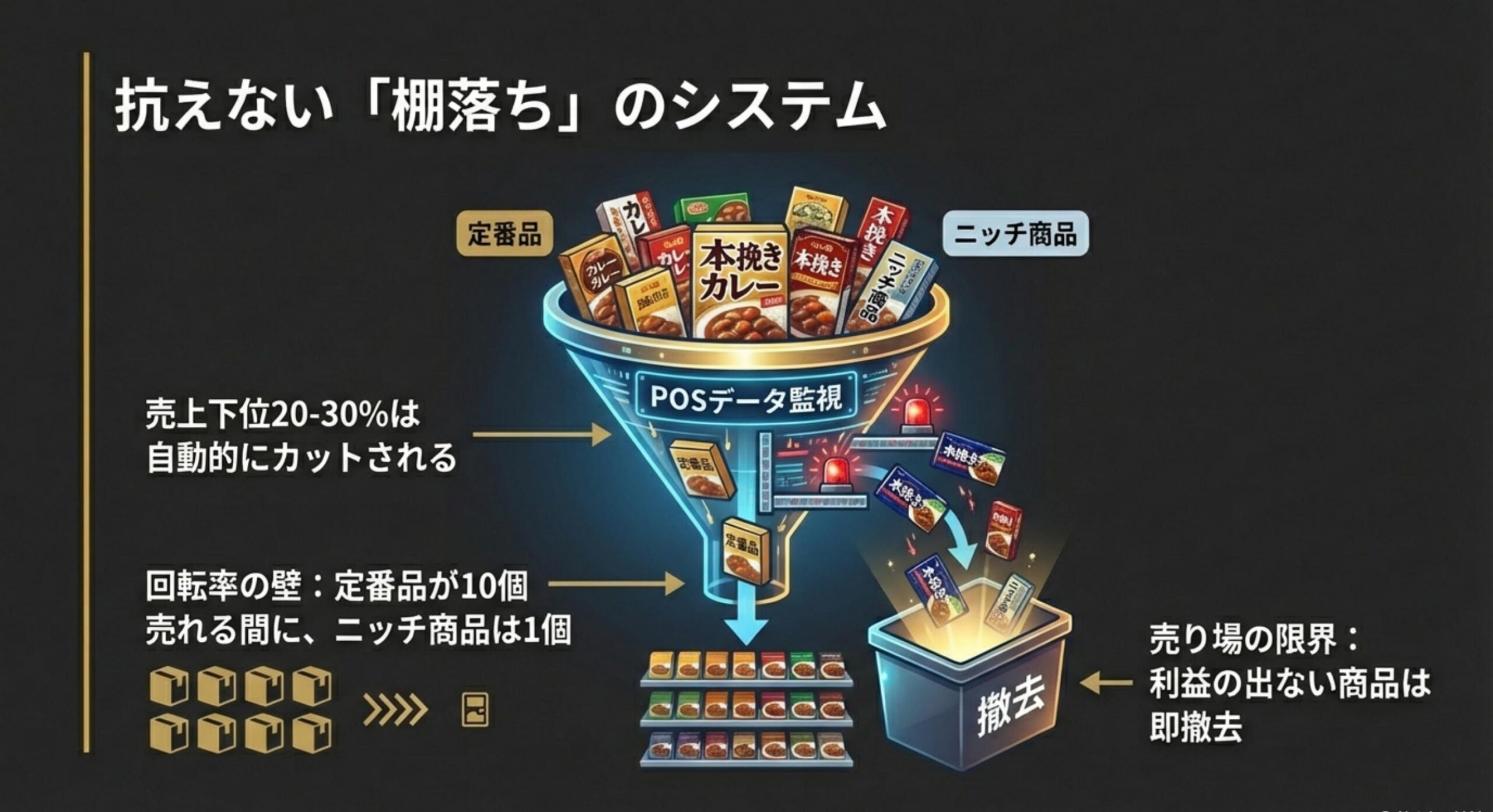 本挽きカレー 販売終了 なぜ スーパーの棚から消えた厳しい流通の事情