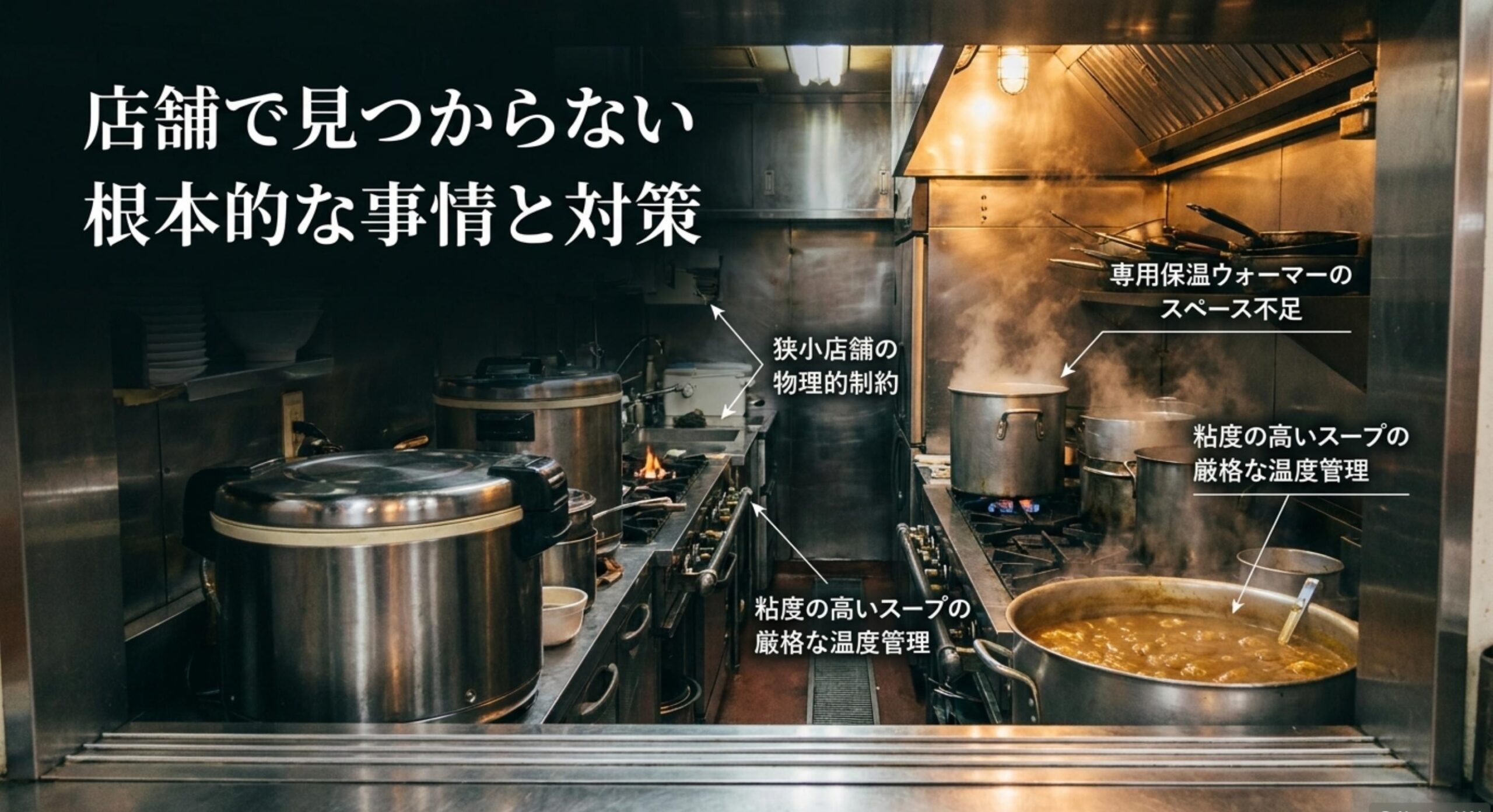 通常のカレーうどんが店舗で見つからない根本的な事情と具体的な対策
