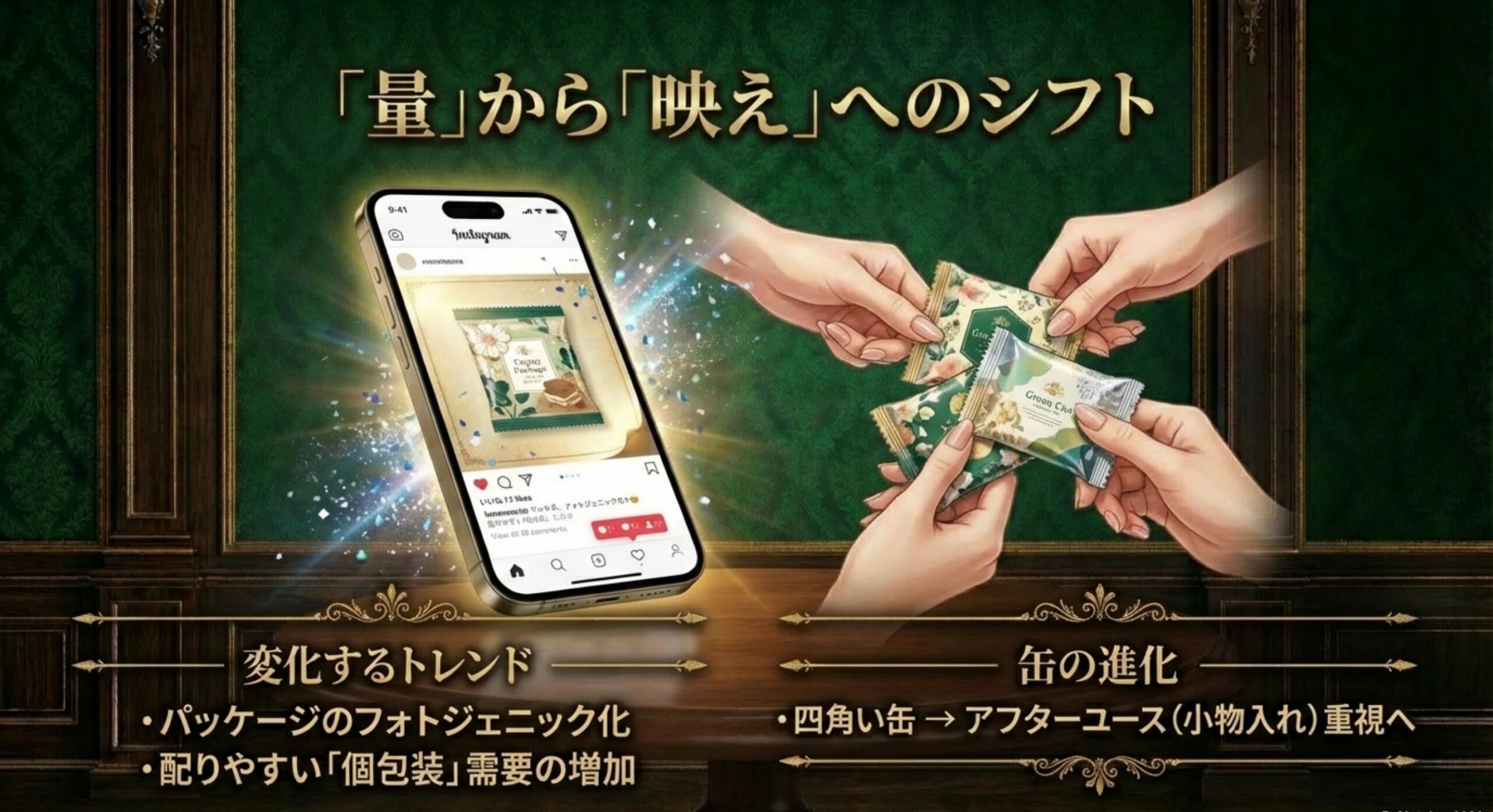 ミラコスタ クッキー 販売終了 消費者ニーズの変化とパッケージのトレンド