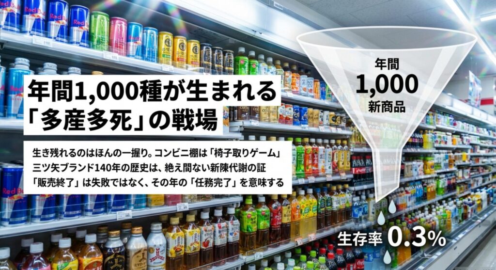 三ツ矢サイダーグリーンレモン 季節性商品という宿命と市場のルール