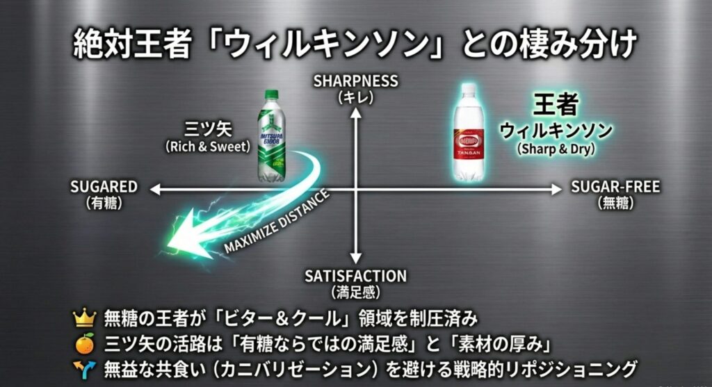 三ツ矢サイダーグリーンレモン 酸味競争の激化とブランド戦略の転換