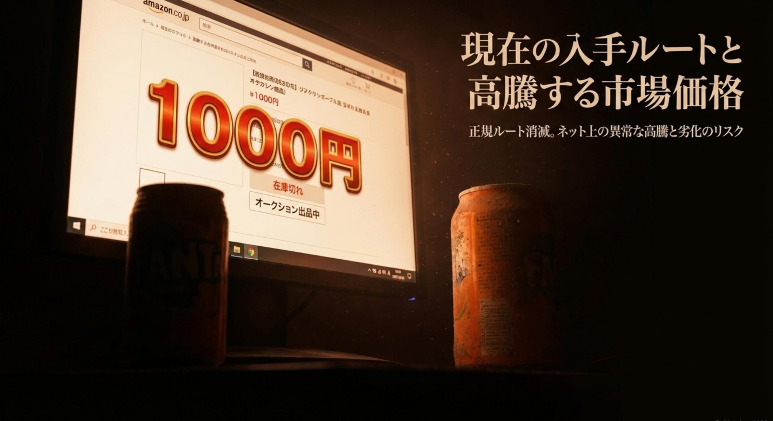 販売終了した現在の入手ルートと高騰する流通在庫の市場価格
