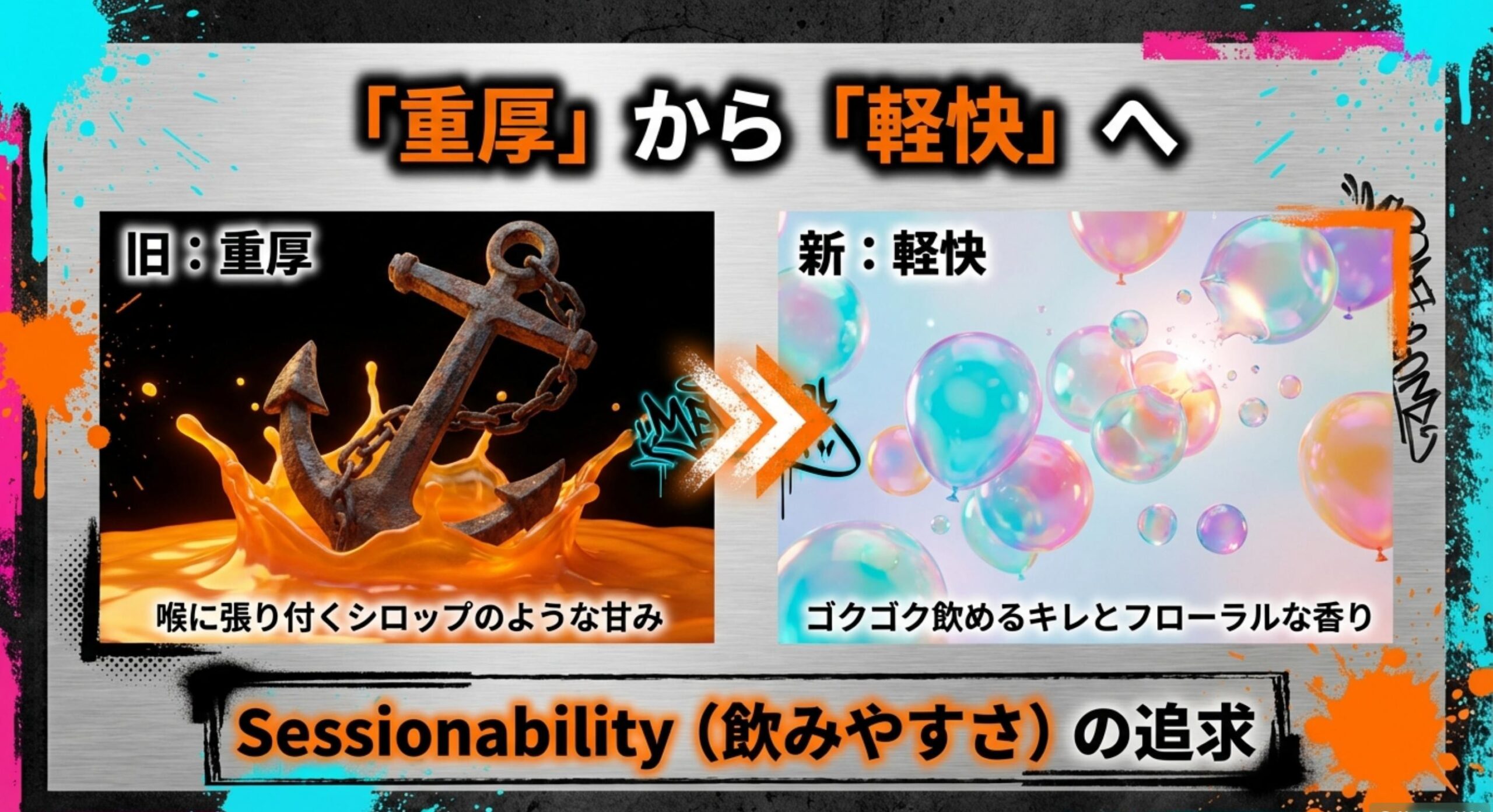 モンスターカオス 実際に飲んで感じた味の決定的な違い