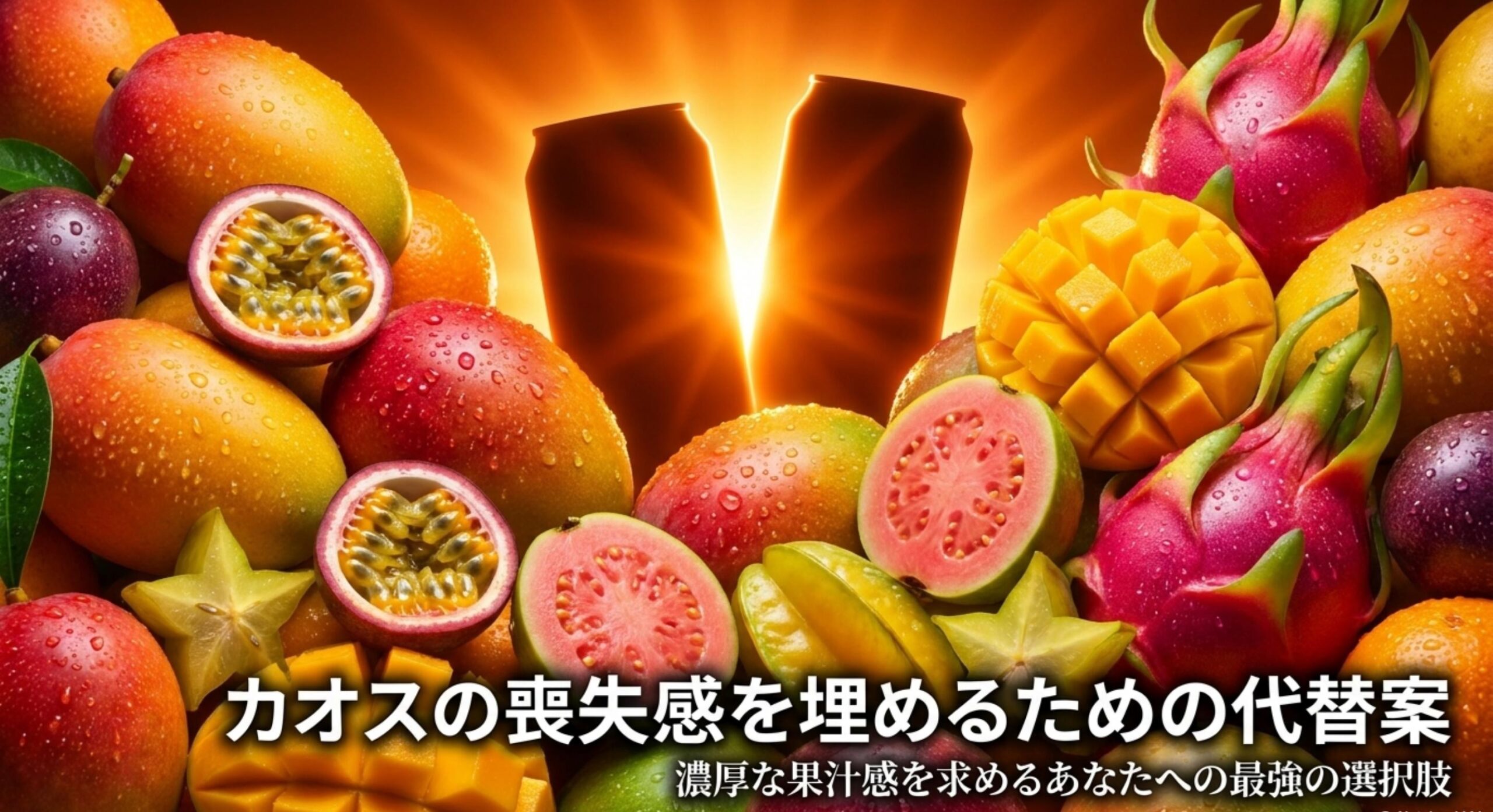 旧カオス終売の喪失感を埋めるおすすめ代替エナジードリンクの紹介