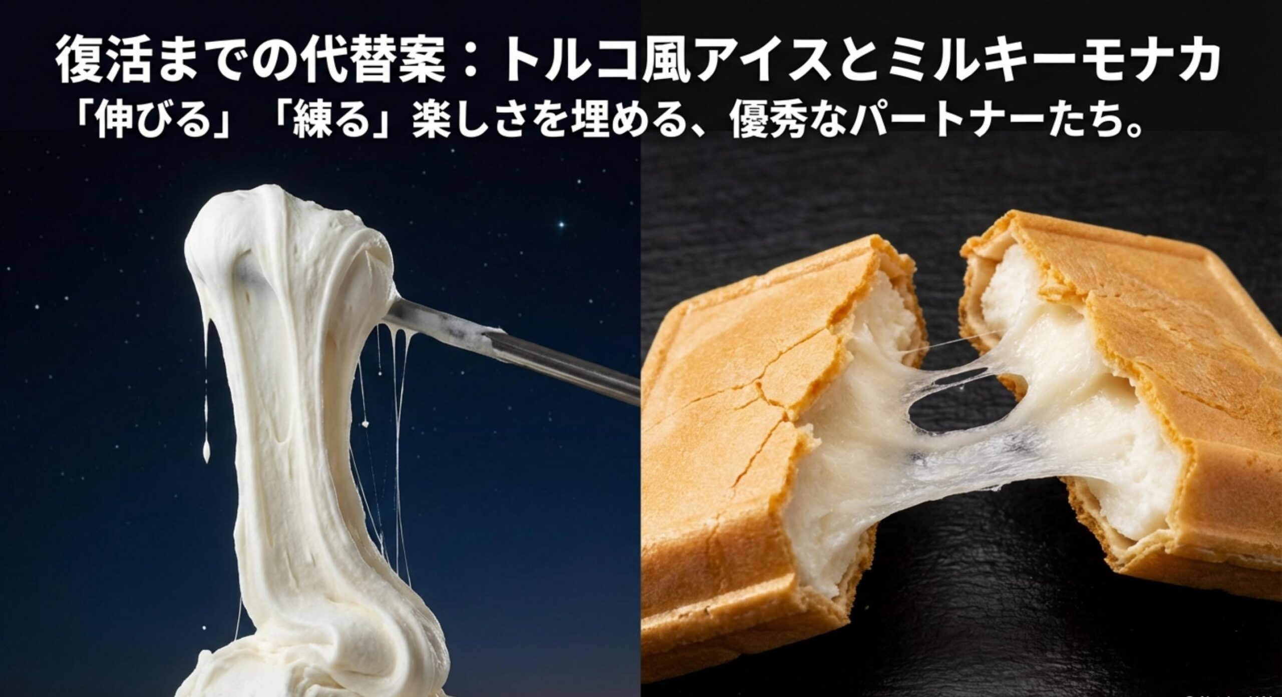 ねるねるねるね アイス粘り気と混ぜる楽しさを継承する他社製品