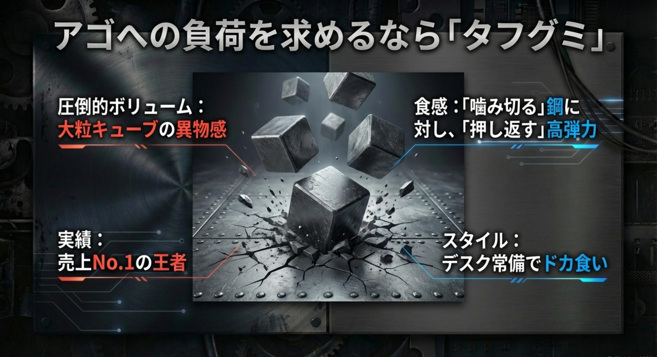忍者めし 鋼 販売終了 硬派なファンに捧げる「タフグミ」の魅力