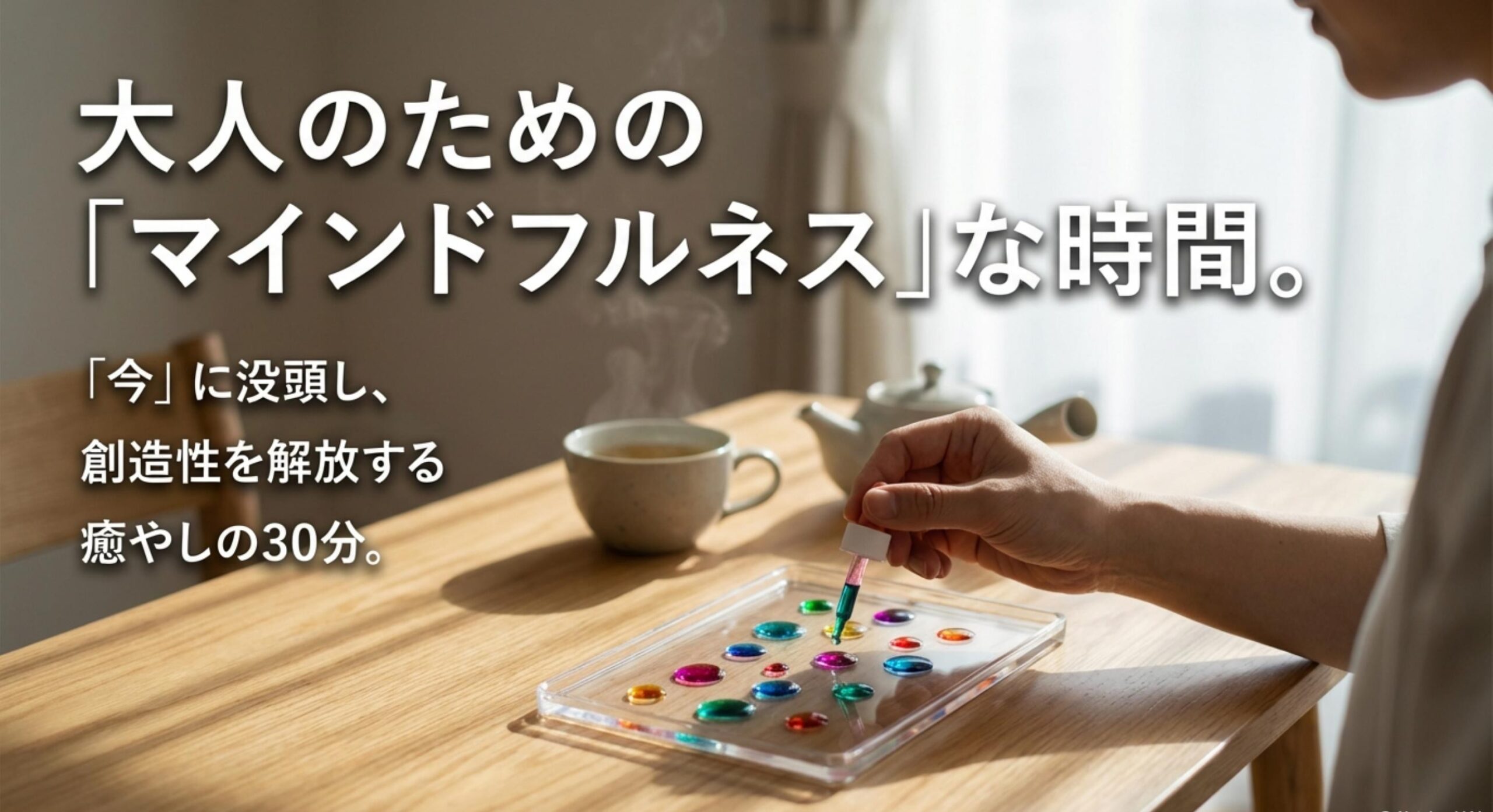 おえかきグミランド大人もハマる「マインドフルネス」としての没入体験