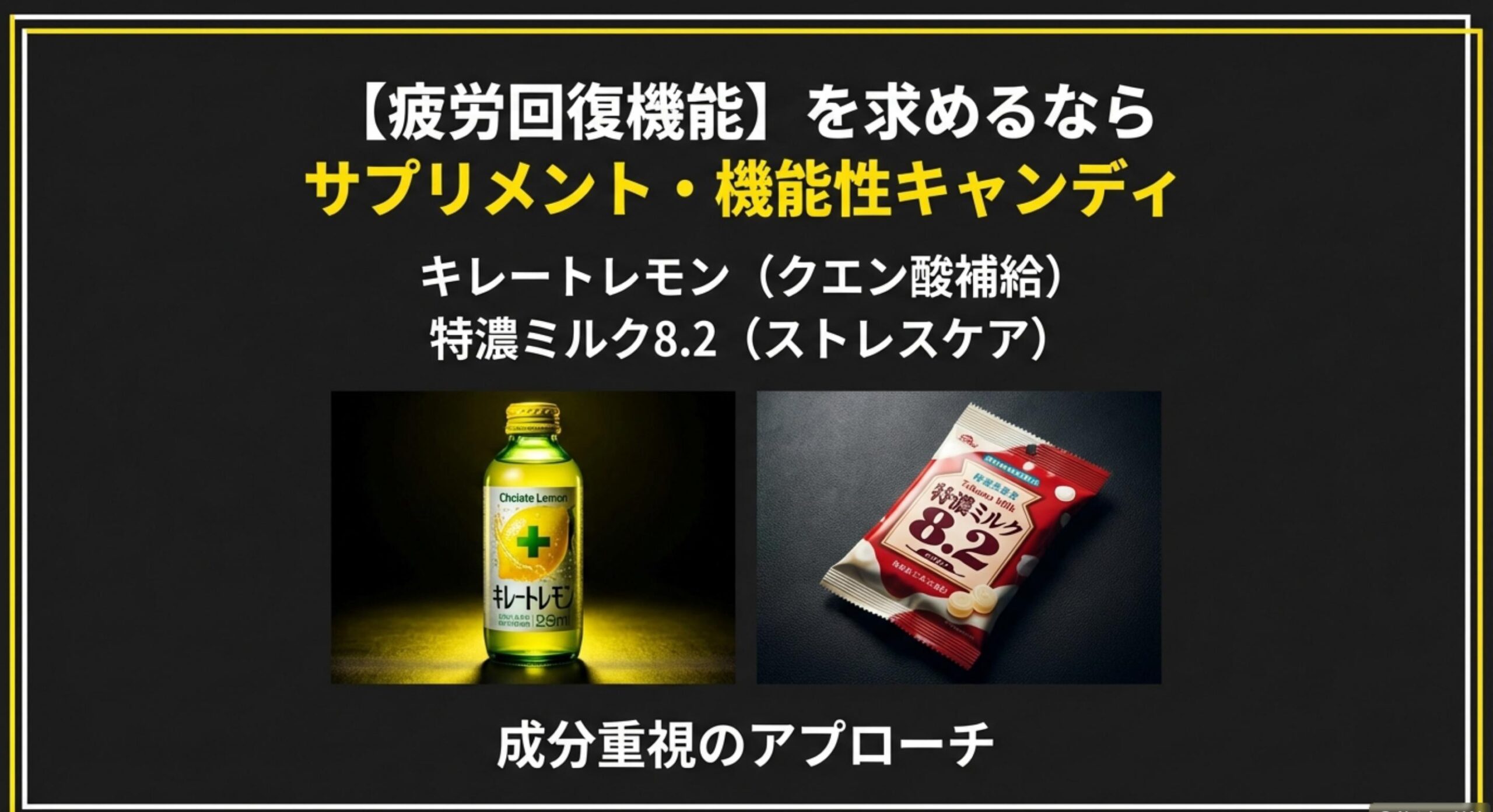 リセットグミ クエン酸と疲労回復効果を補う手段