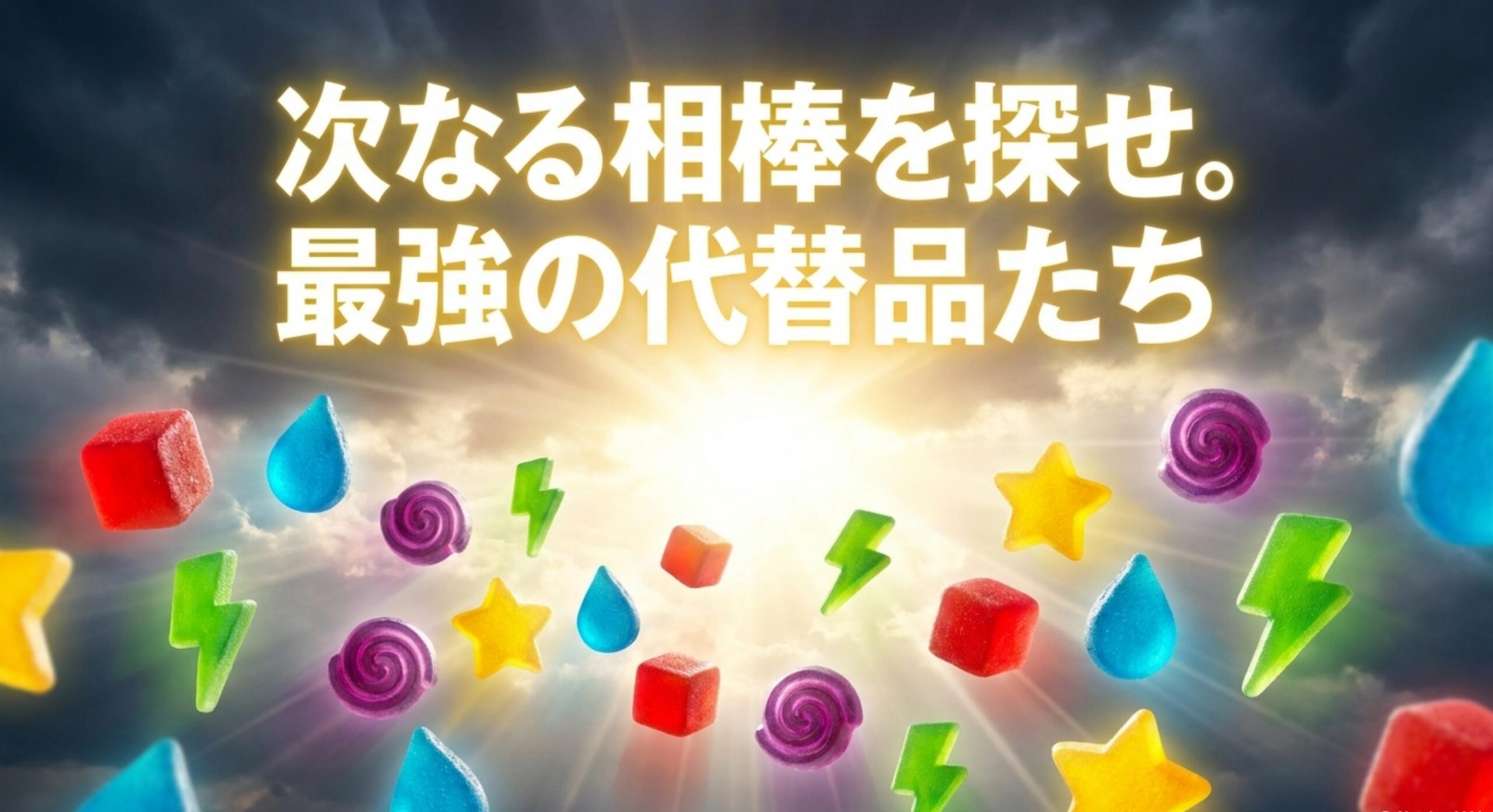 リセットグミが販売終了して手に入らないユーザーに向けた具体的な代替品と入手方法