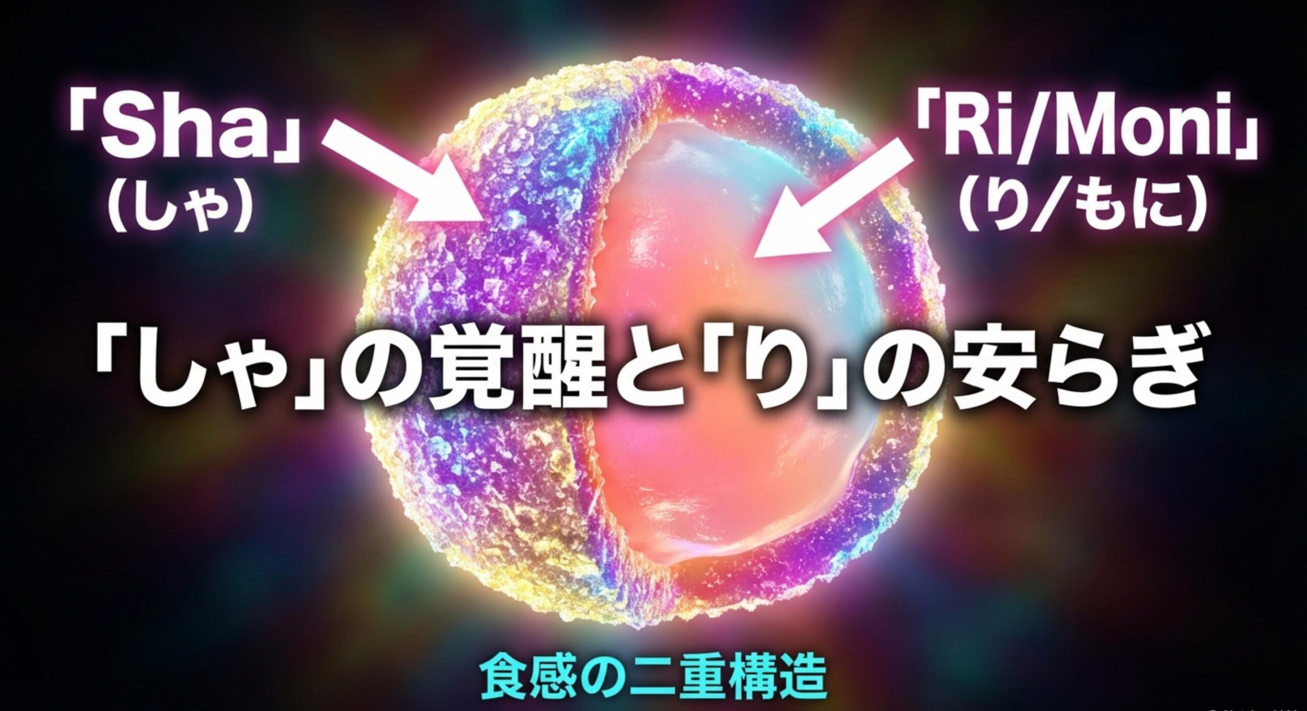 しゃりもにグミ しゃりもに特有の食感体験を解剖して分かった魅力