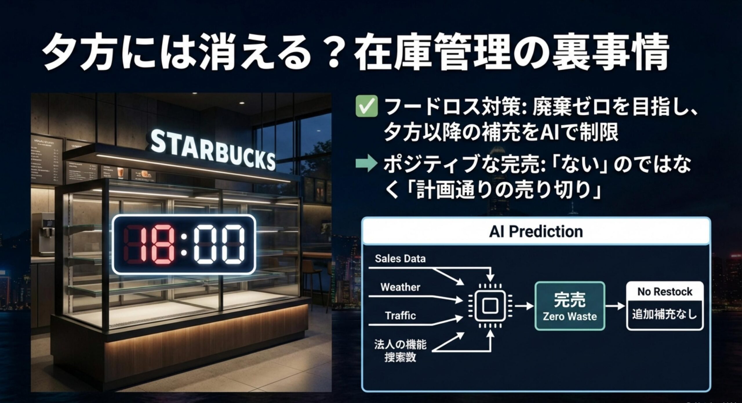 スタバ クッキー 販売終了 夕方以降に棚から消える在庫管理の裏事情