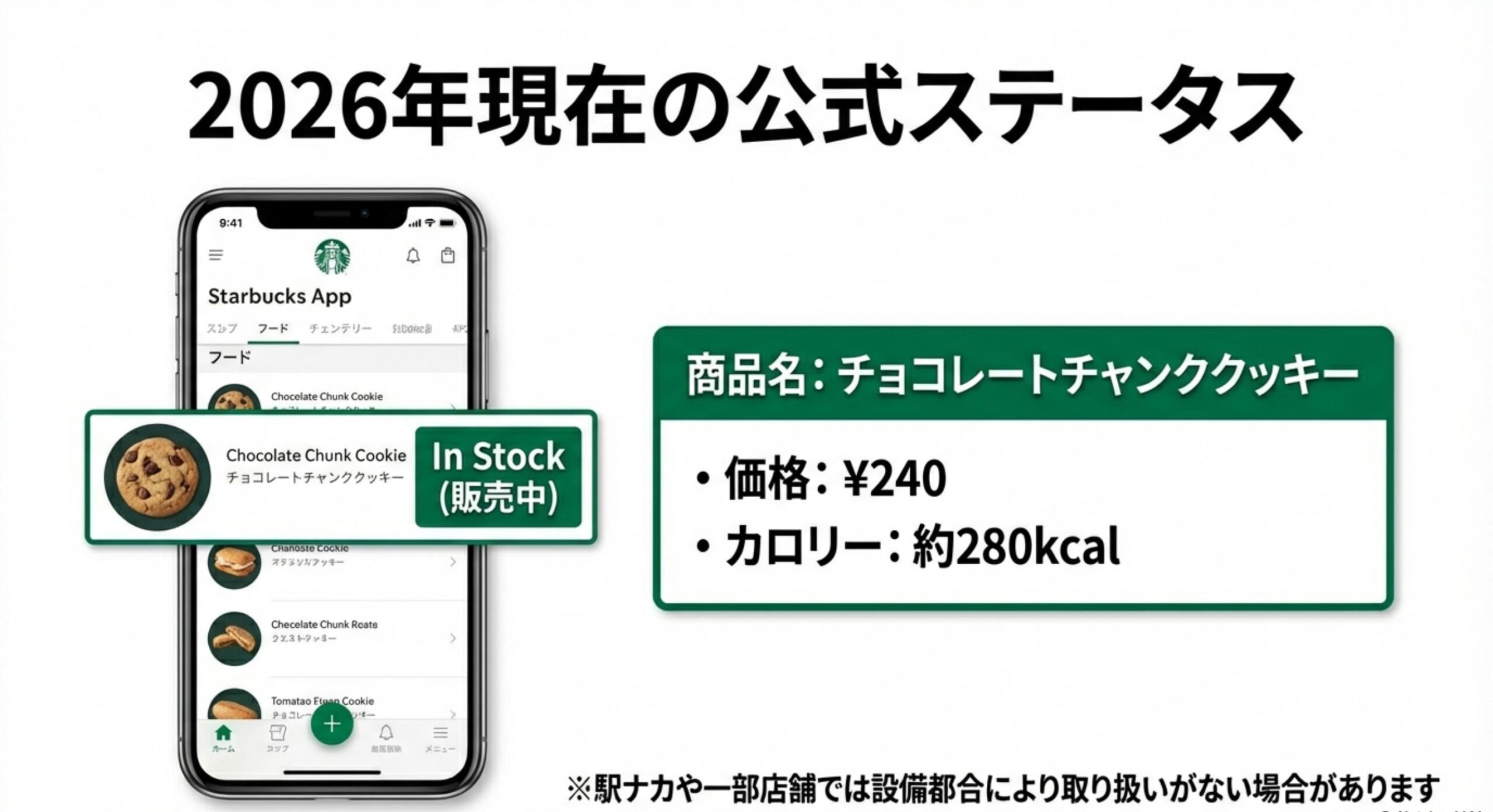 スタバ クッキー 販売終了 現在の公式販売ステータスと取り扱い店舗
