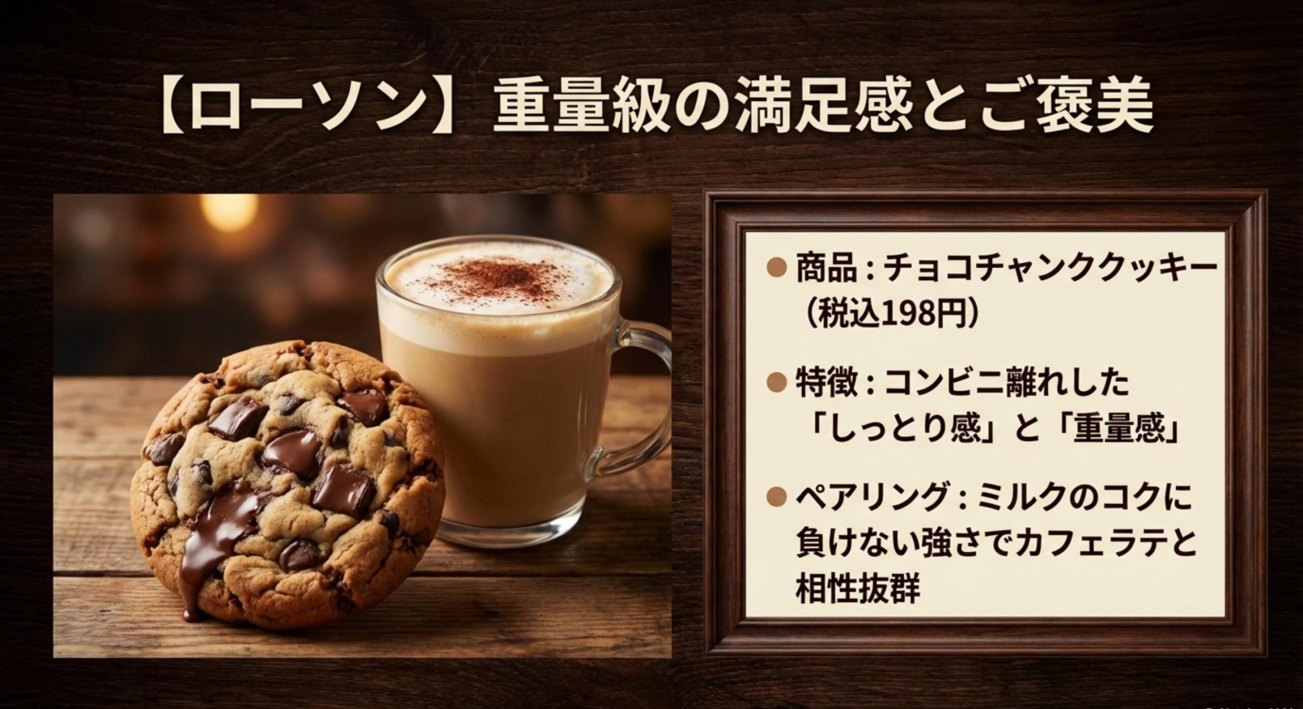 スタバ クッキー 販売終了 ローソンのスイーツで満たす濃厚な満足感