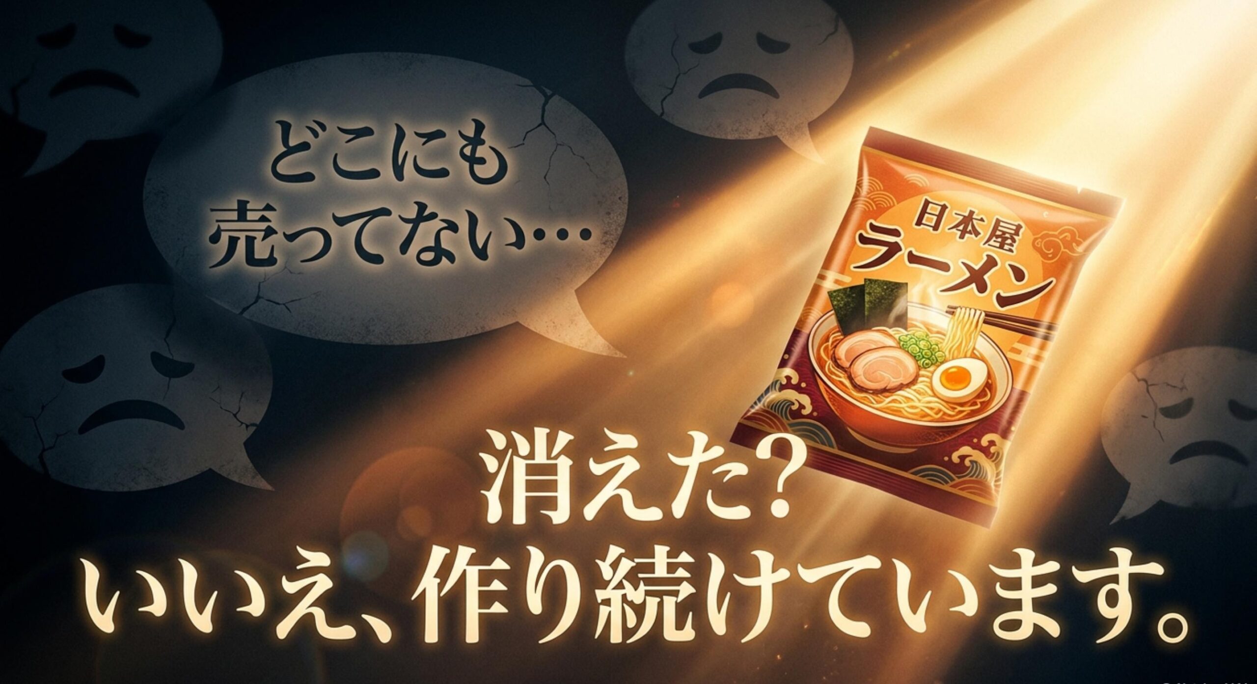 好きやねんのラーメンが販売終了という説の誤解と真実の究明