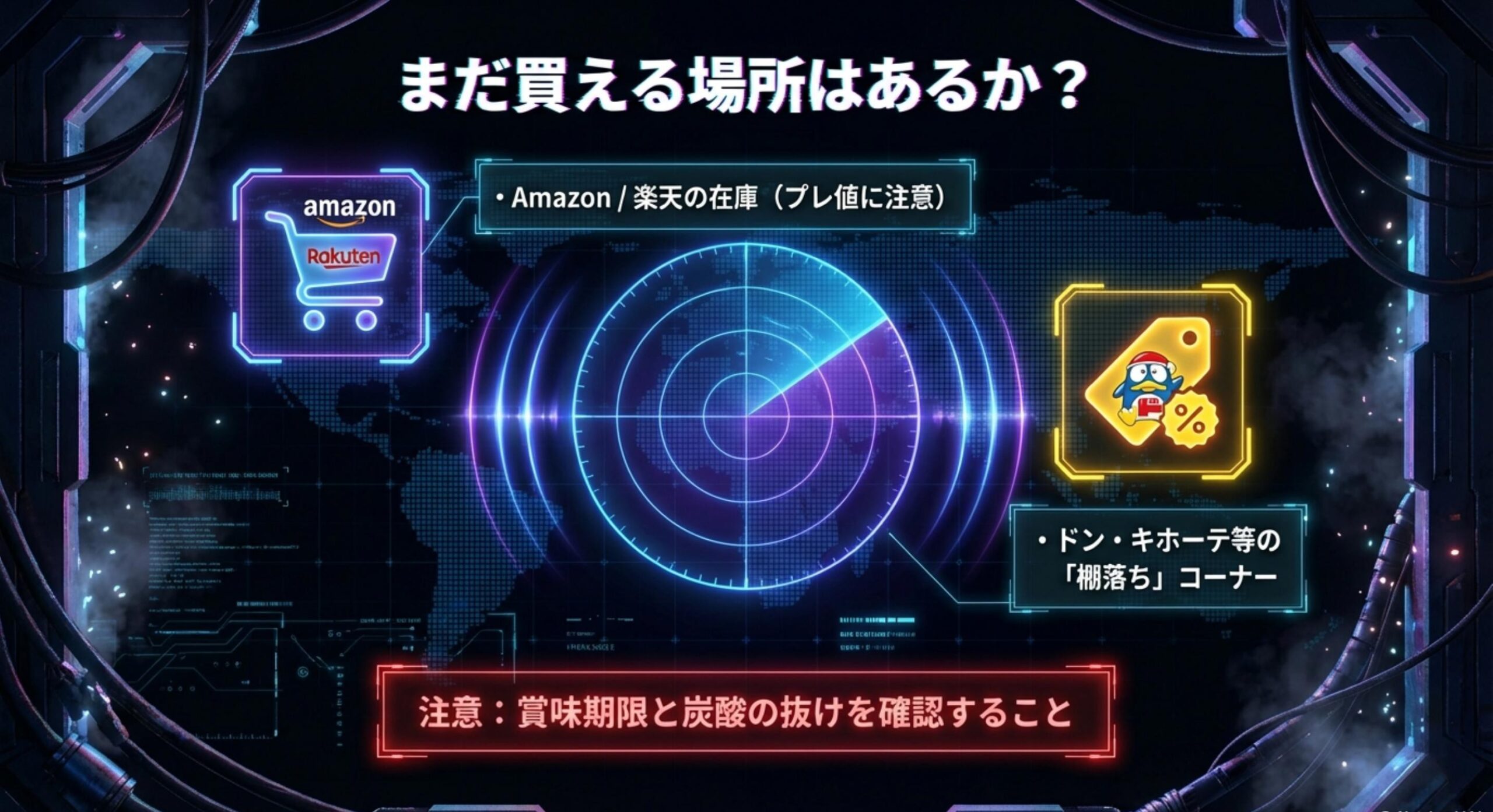 ZONe市場に残存する在庫状況と賞味期限の見分け方