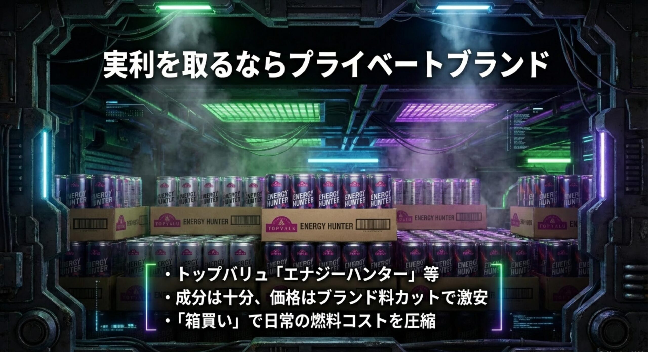 ZONe価格を最優先する層に向けたプライベートブランドの活用
