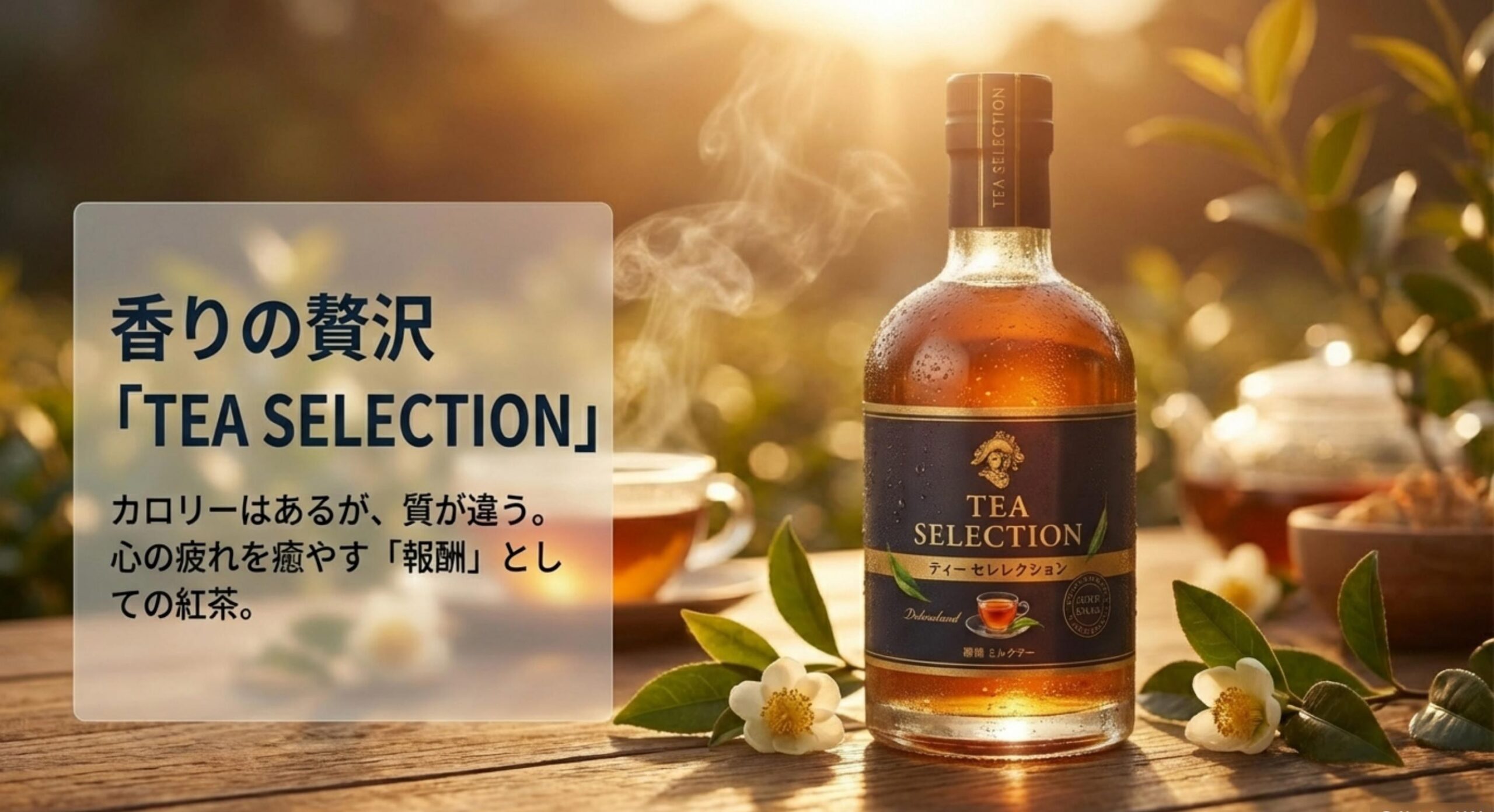 午後の紅茶 ミルクティー 微糖 茶葉本来の贅沢を味わうTEA SELECTION