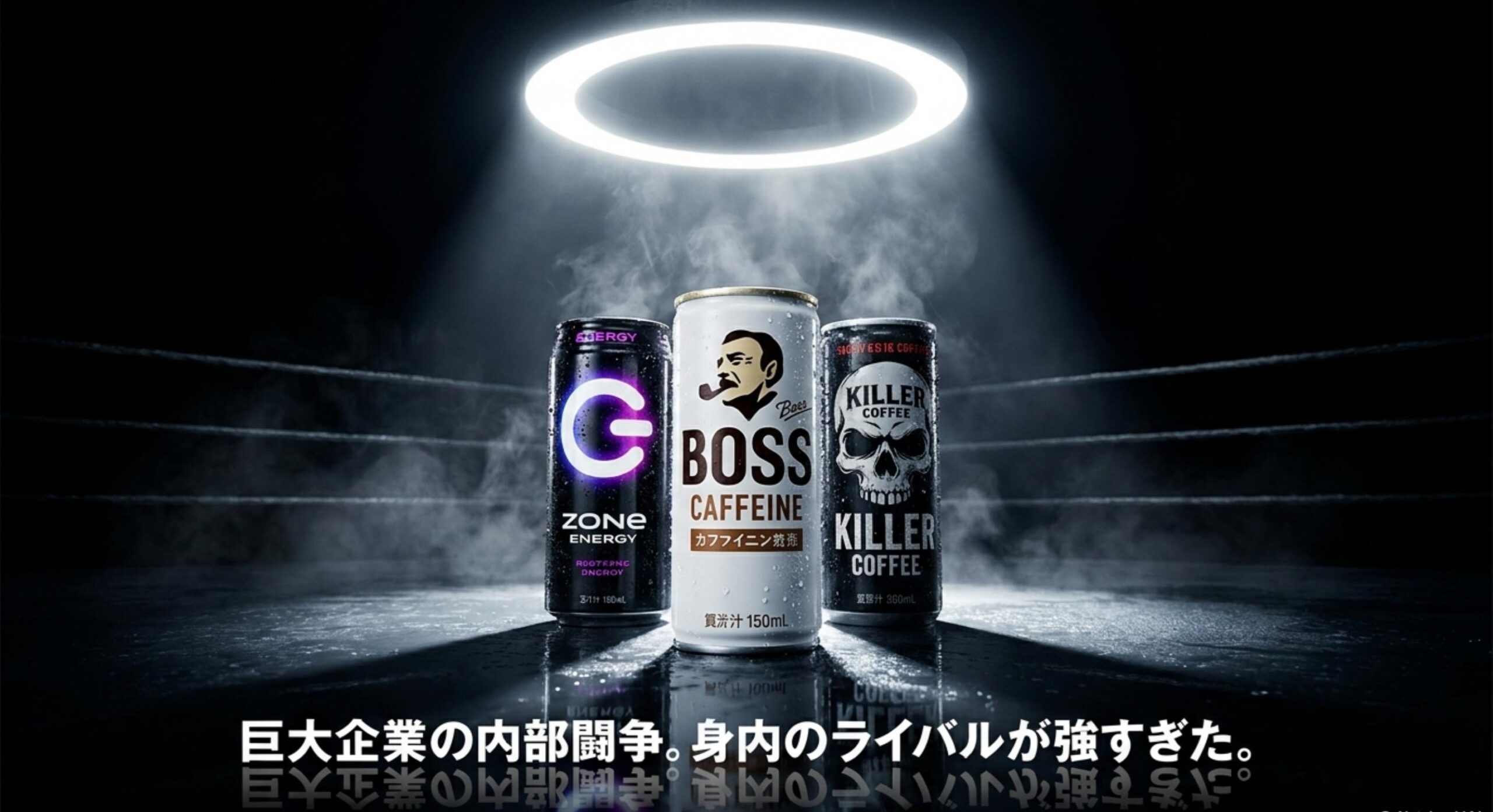 ボスカフェインにおける社内ブランド競合とカニバリゼーションの発生
