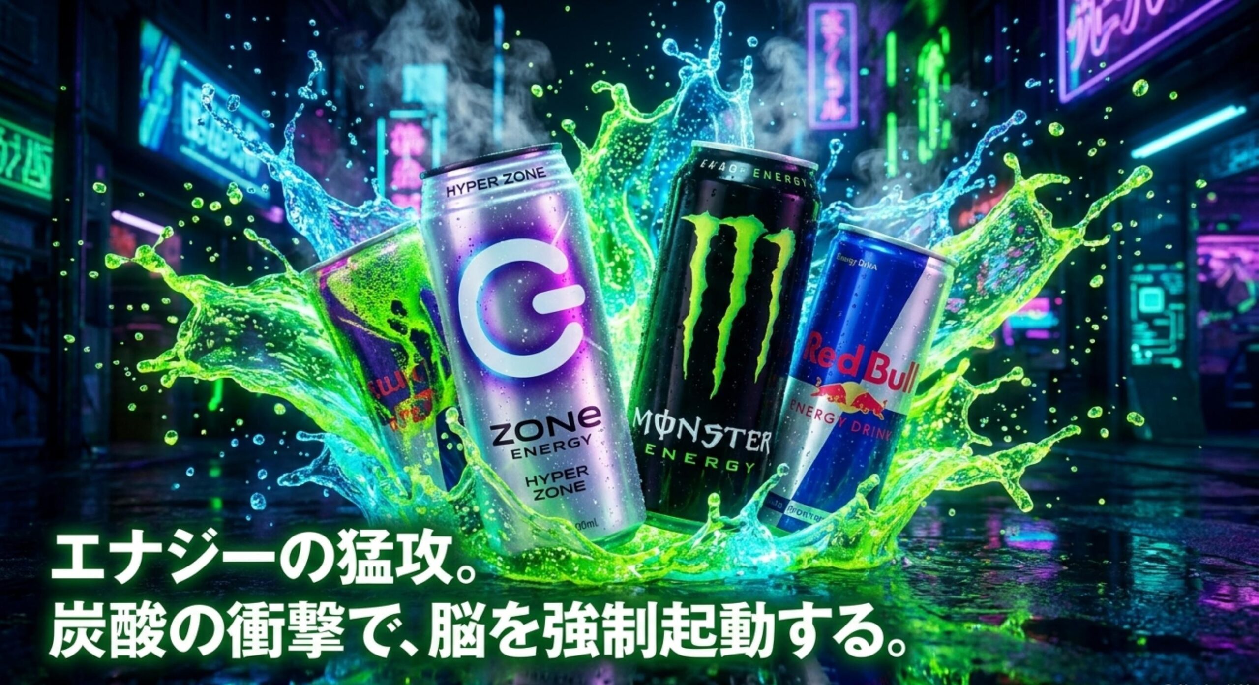 各種エナジードリンクを活用して効率よく覚醒する方法