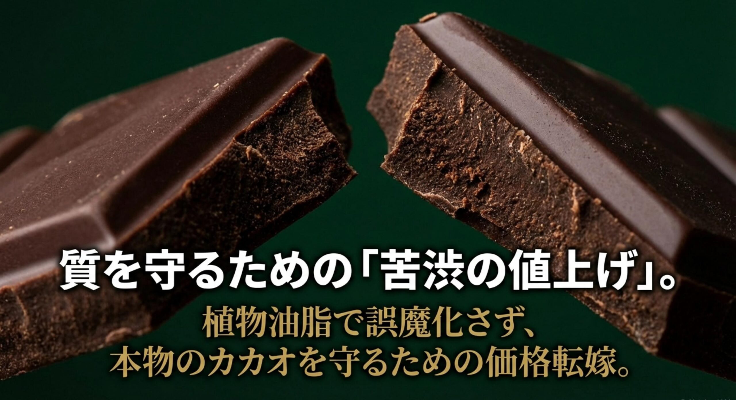 チョコレート効果 86 メーカーが下した苦渋の決断とブランド存続の意思