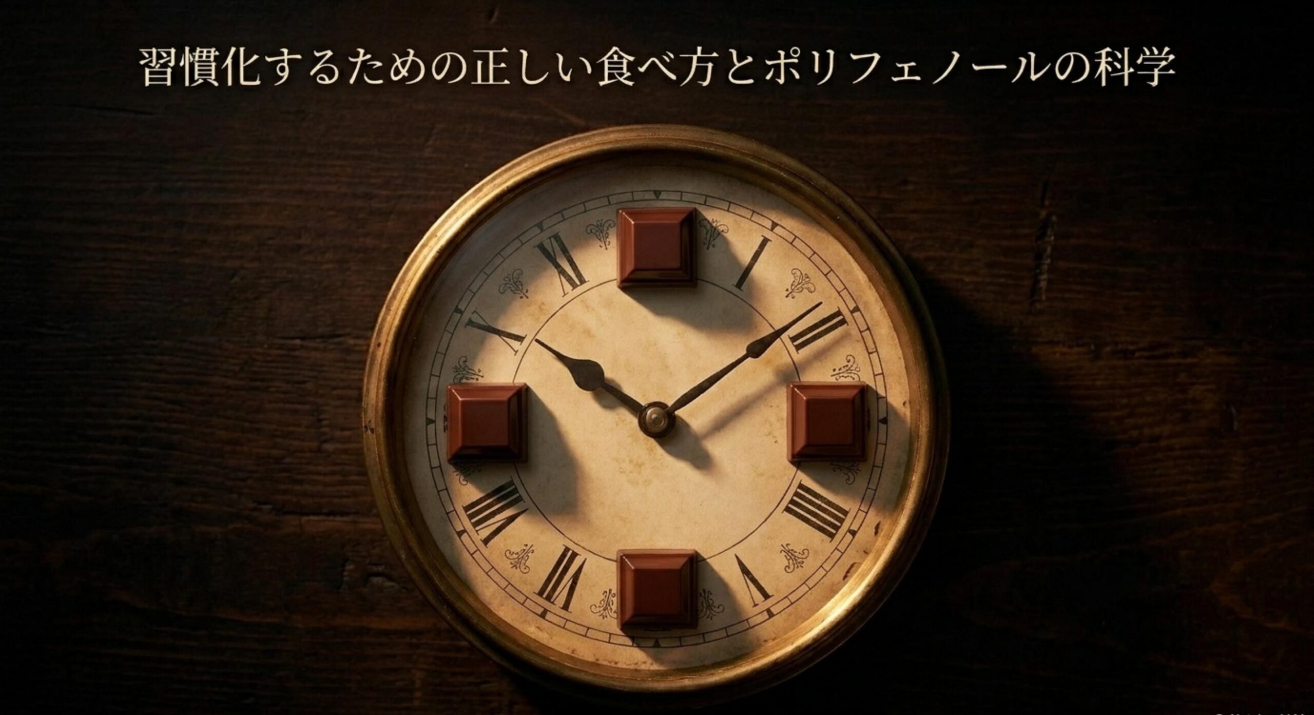 健康効果を高めるための適切な摂取習慣とカカオポリフェノールが持つ科学的な働き