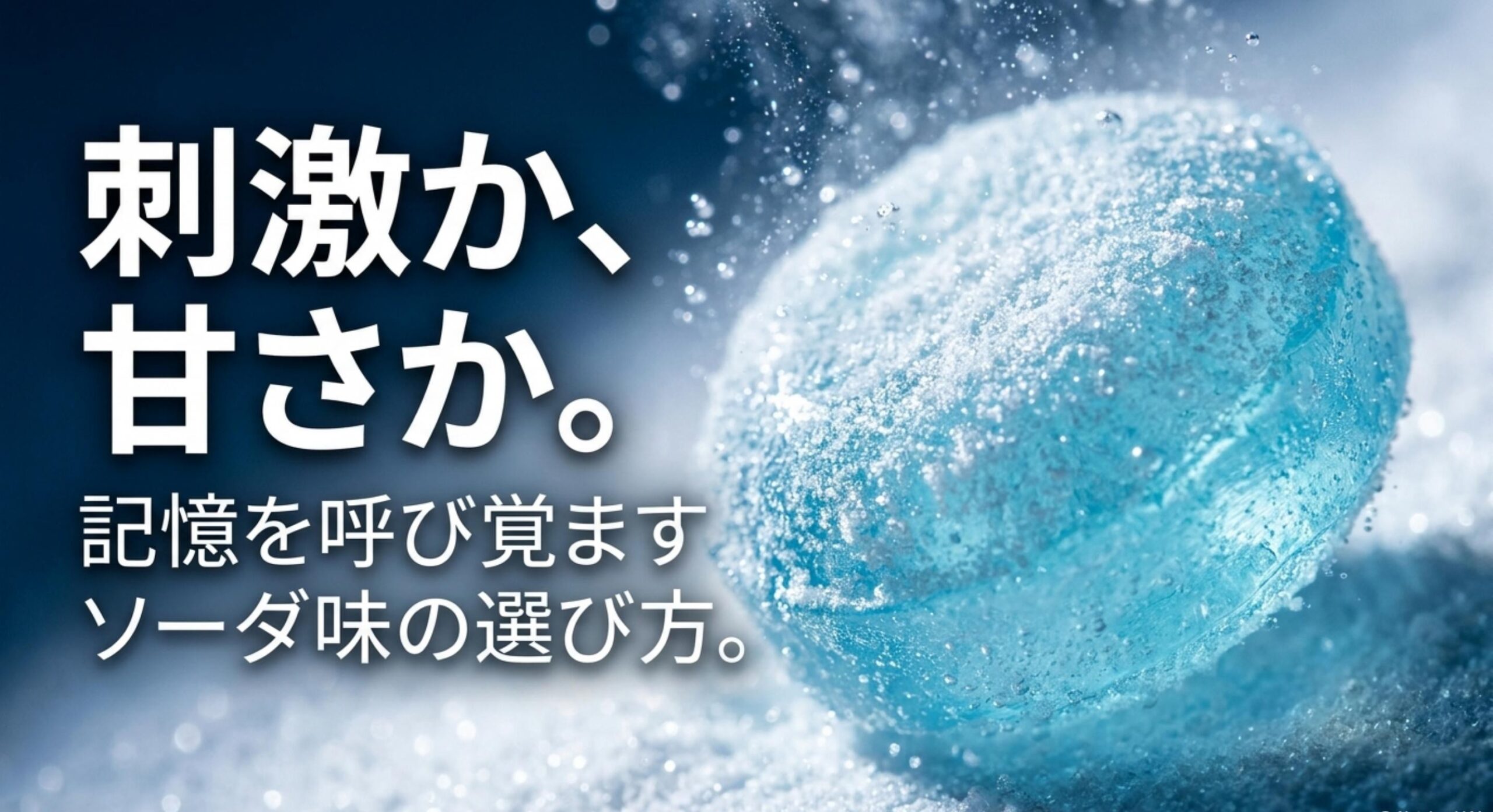 シュワッと爽快な代替キャンディの具体的な選び方と味覚体験