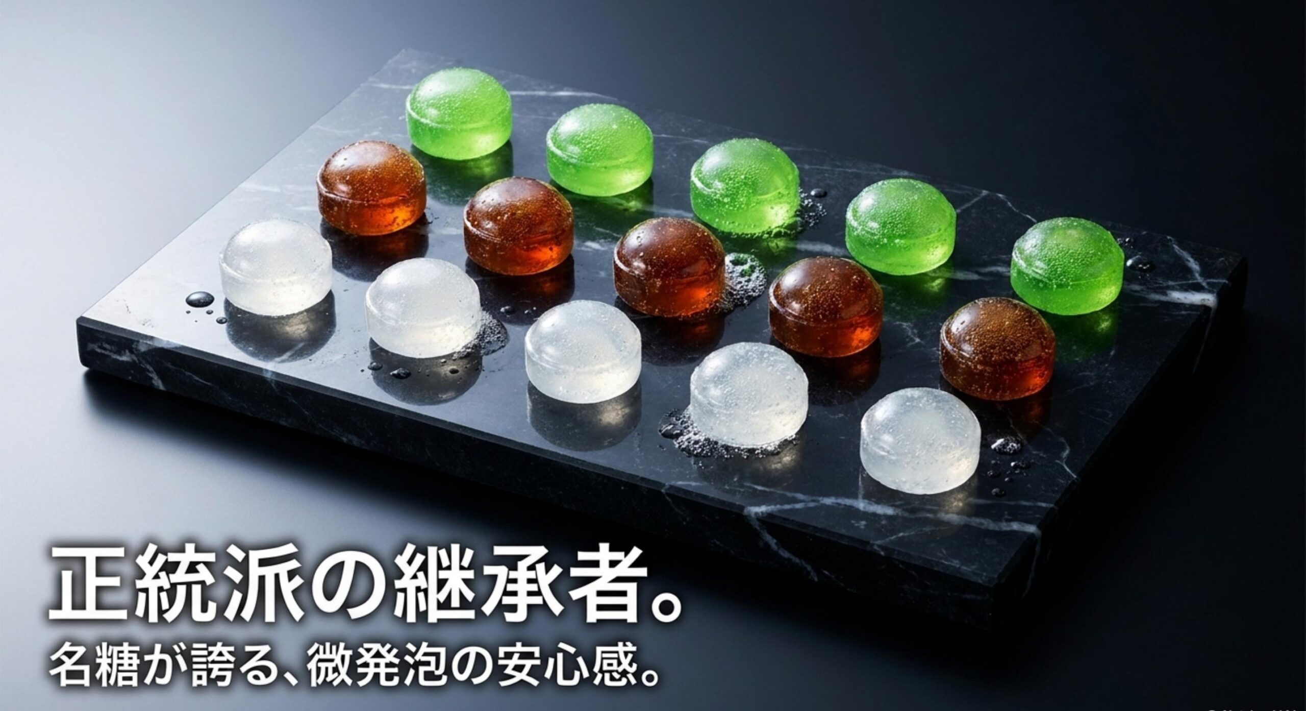 名糖の定番アソートが提示する正統派フルーツソーダの継承と魅力