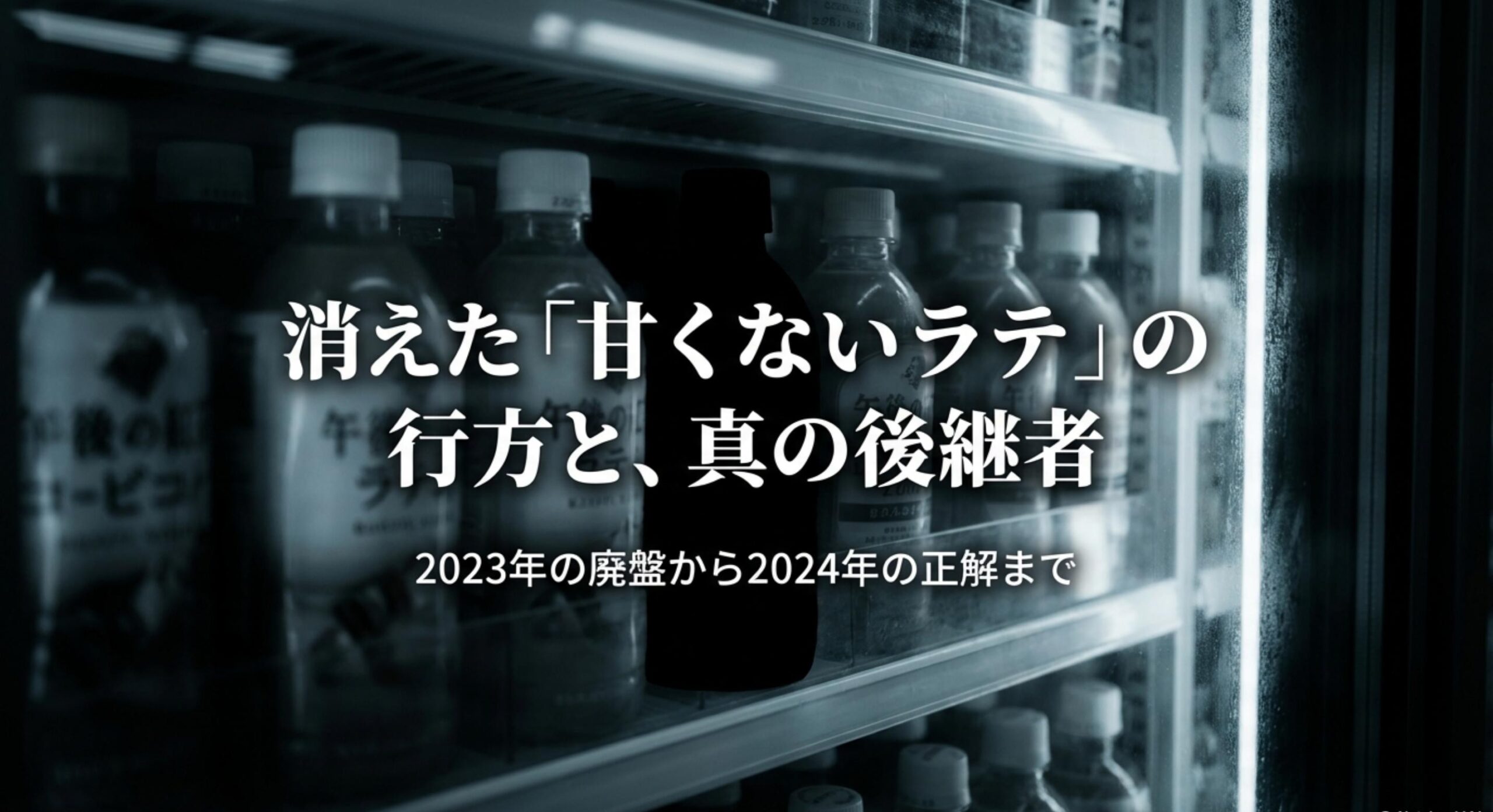 ジョージアの砂糖不使用ラテが販売終了した後の最高な代替品