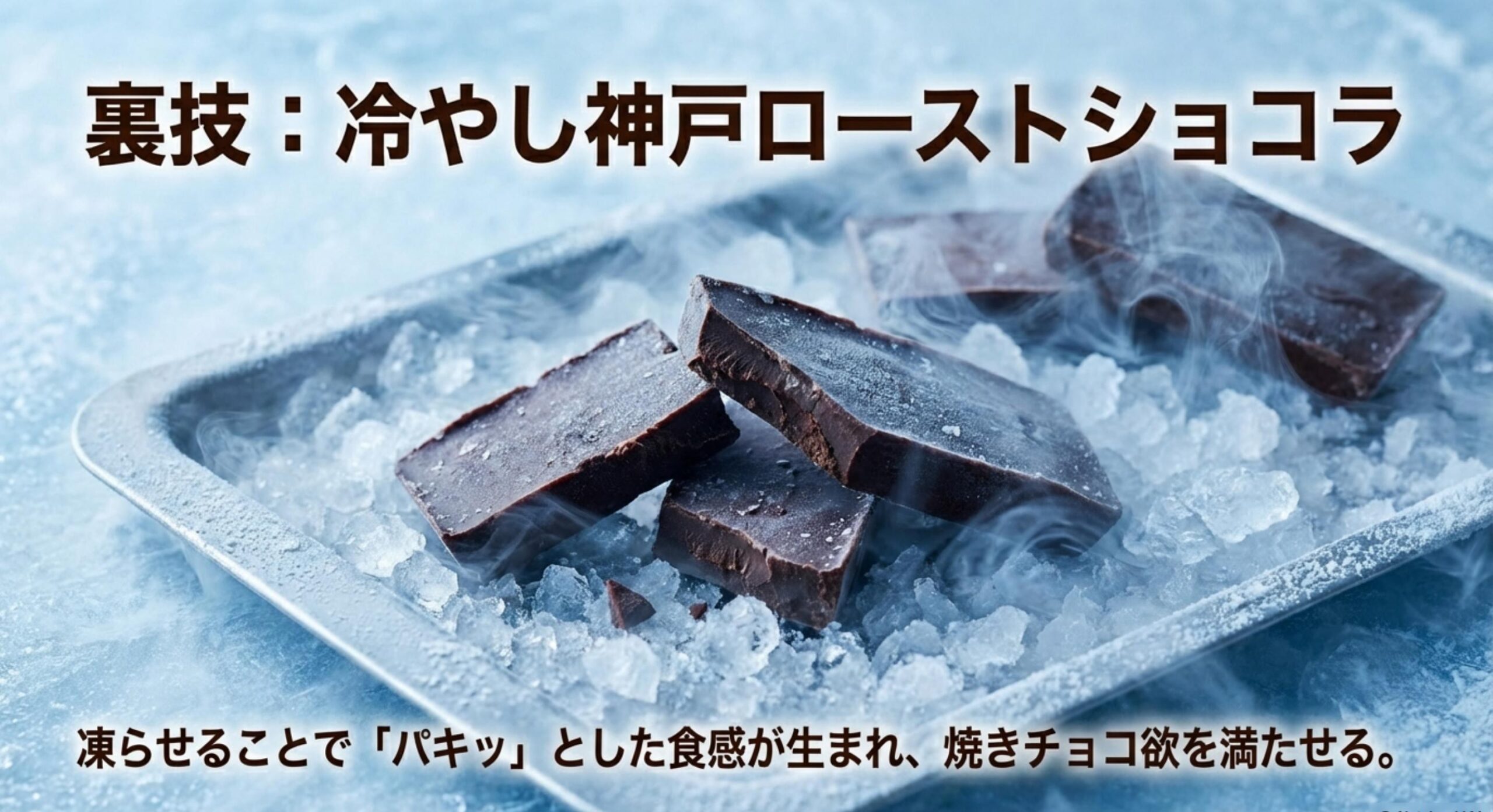 焼きチョコ グリコ 販売終了 神戸ローストショコラを冷やす裏技を紹介