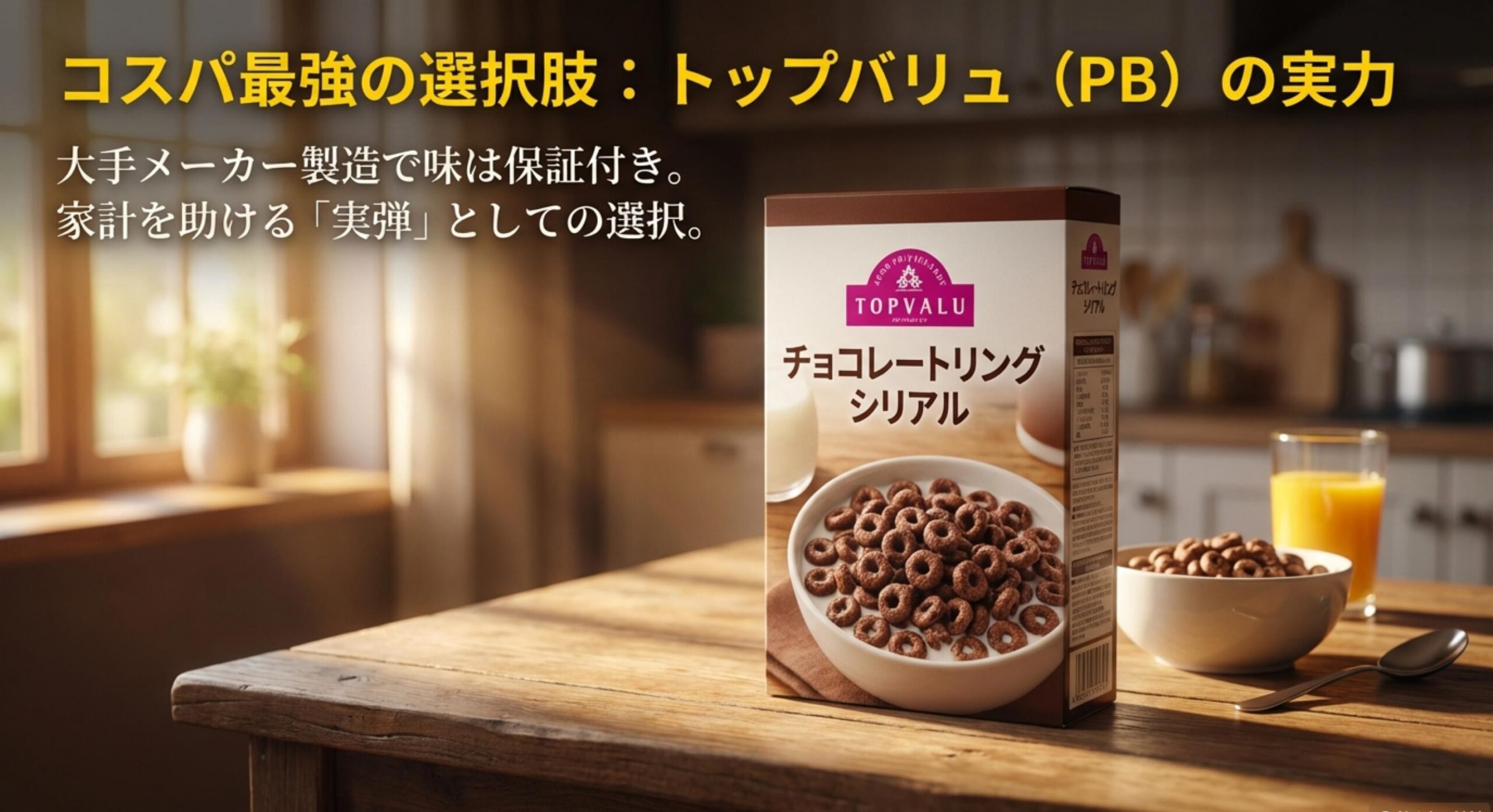 ケロッグ チョコワ 販売終了 家計に優しくたっぷり食べられるトップバリュなどPBの実力