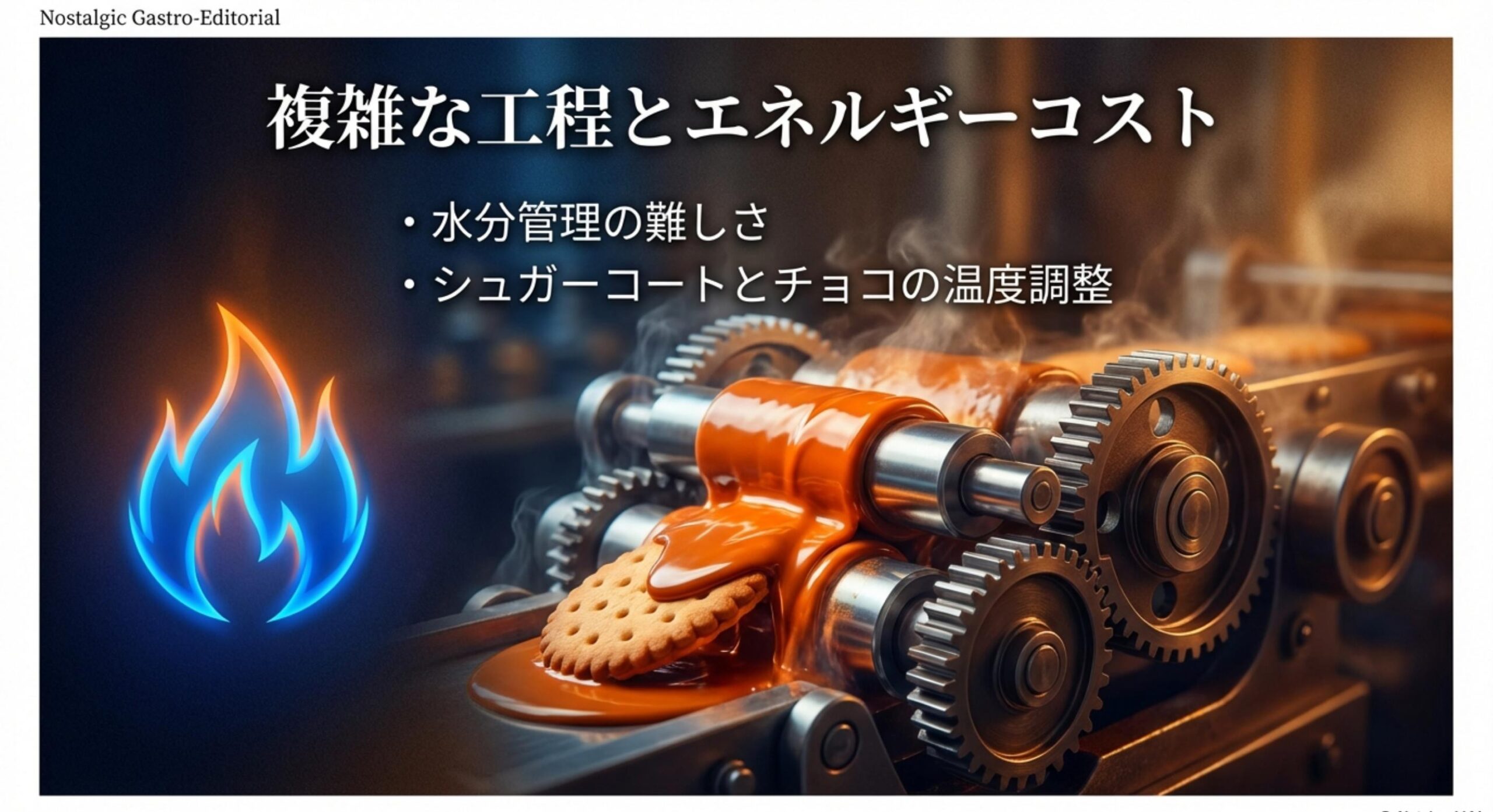 森永リーフィ 複雑な工程とエネルギーコスト