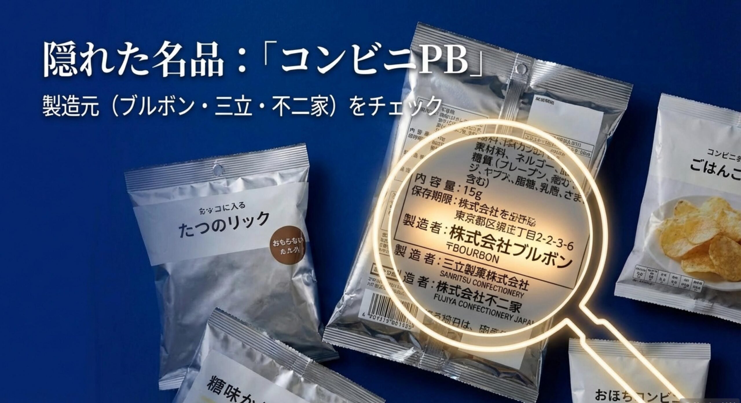 森永リーフィ コンビニPB商品に潜むジェネリック