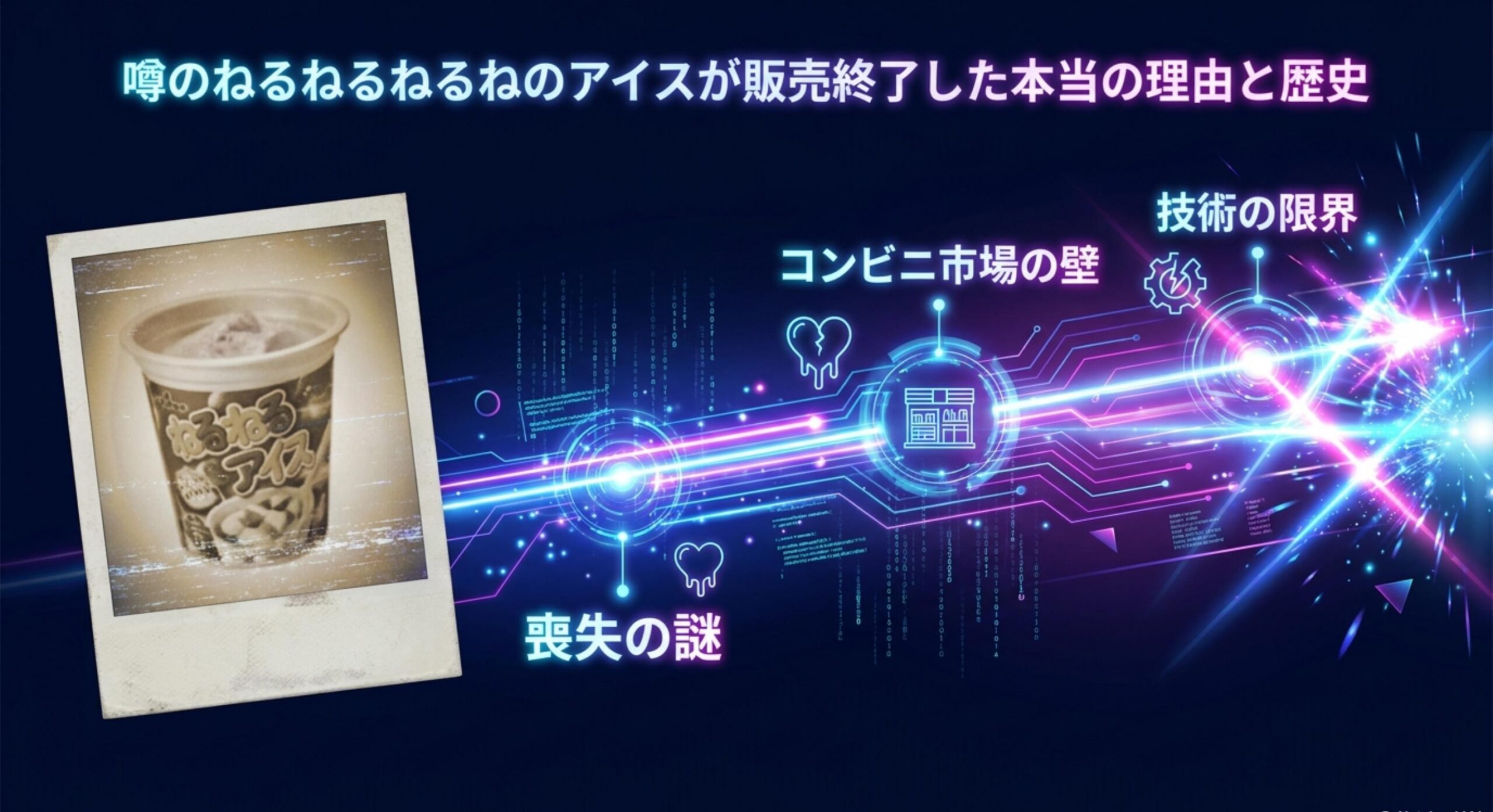 噂のねるねるねるねのアイスが販売終了した理由とこれまでの歴史