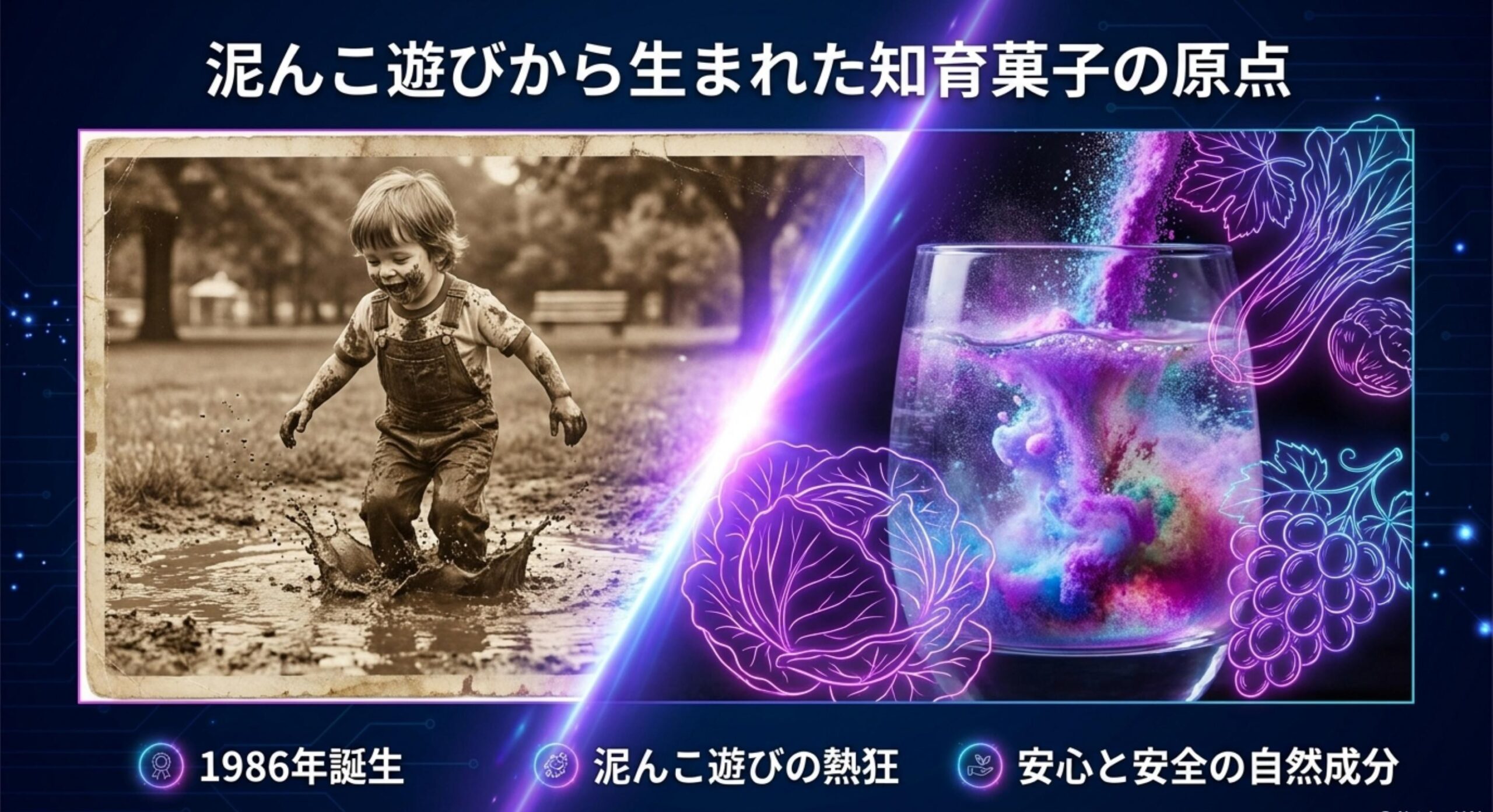 伝説のテーレッテレーのCMがもたらした影響と知育菓子の原点