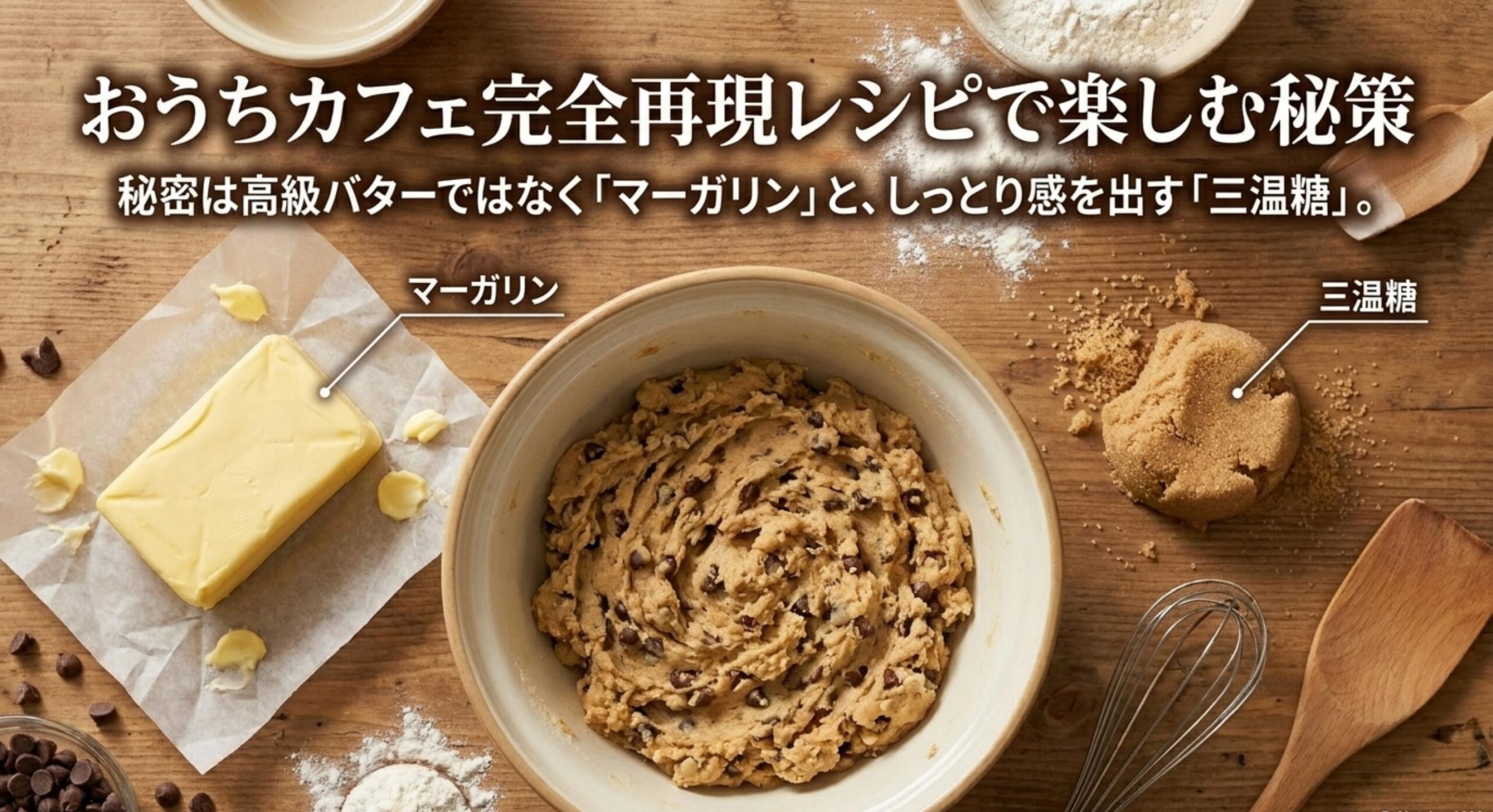 おうちカフェでスタバ風クッキーを完全再現するレシピと秘策