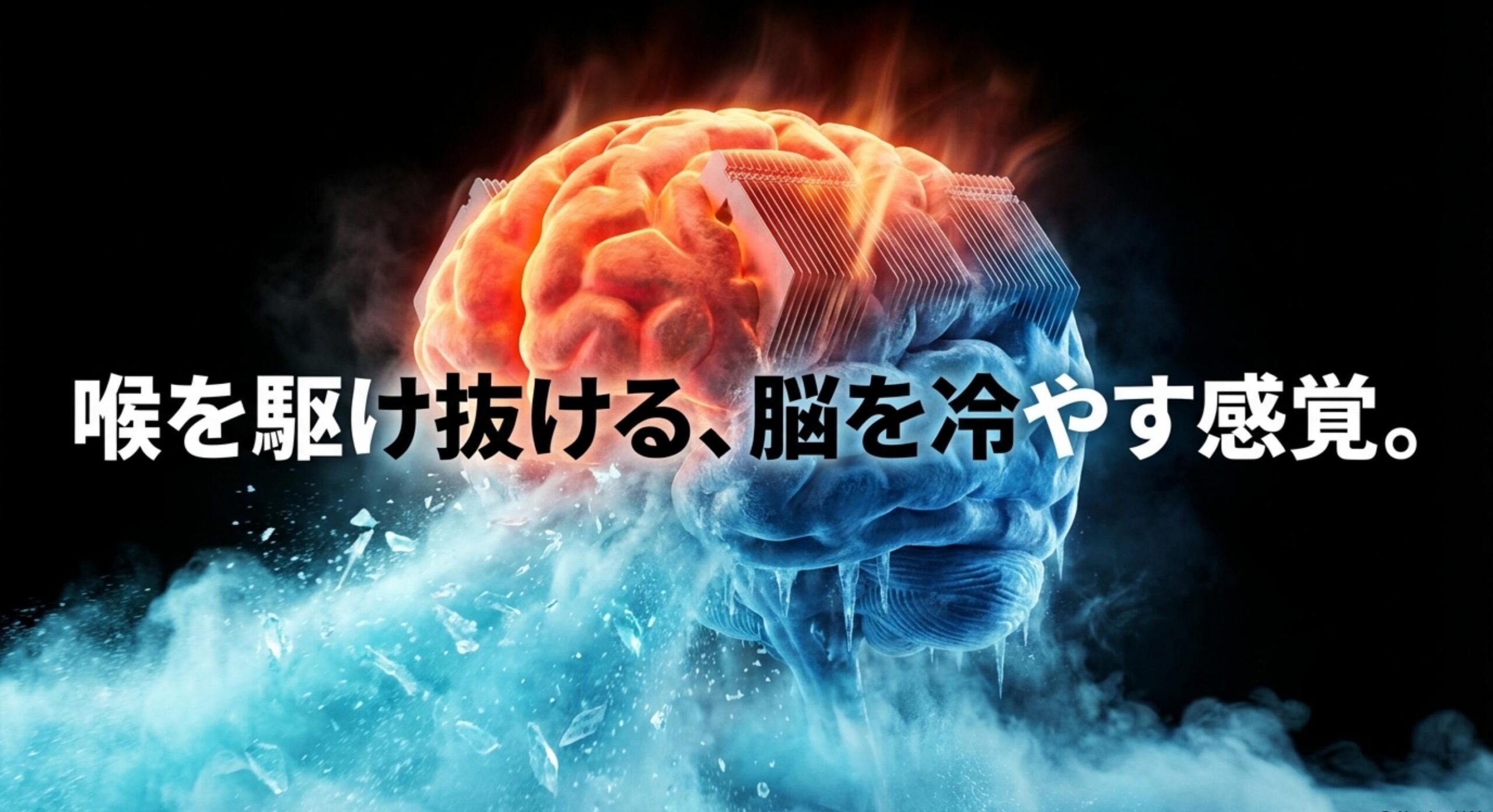 コンビニの飲料棚のイメージ