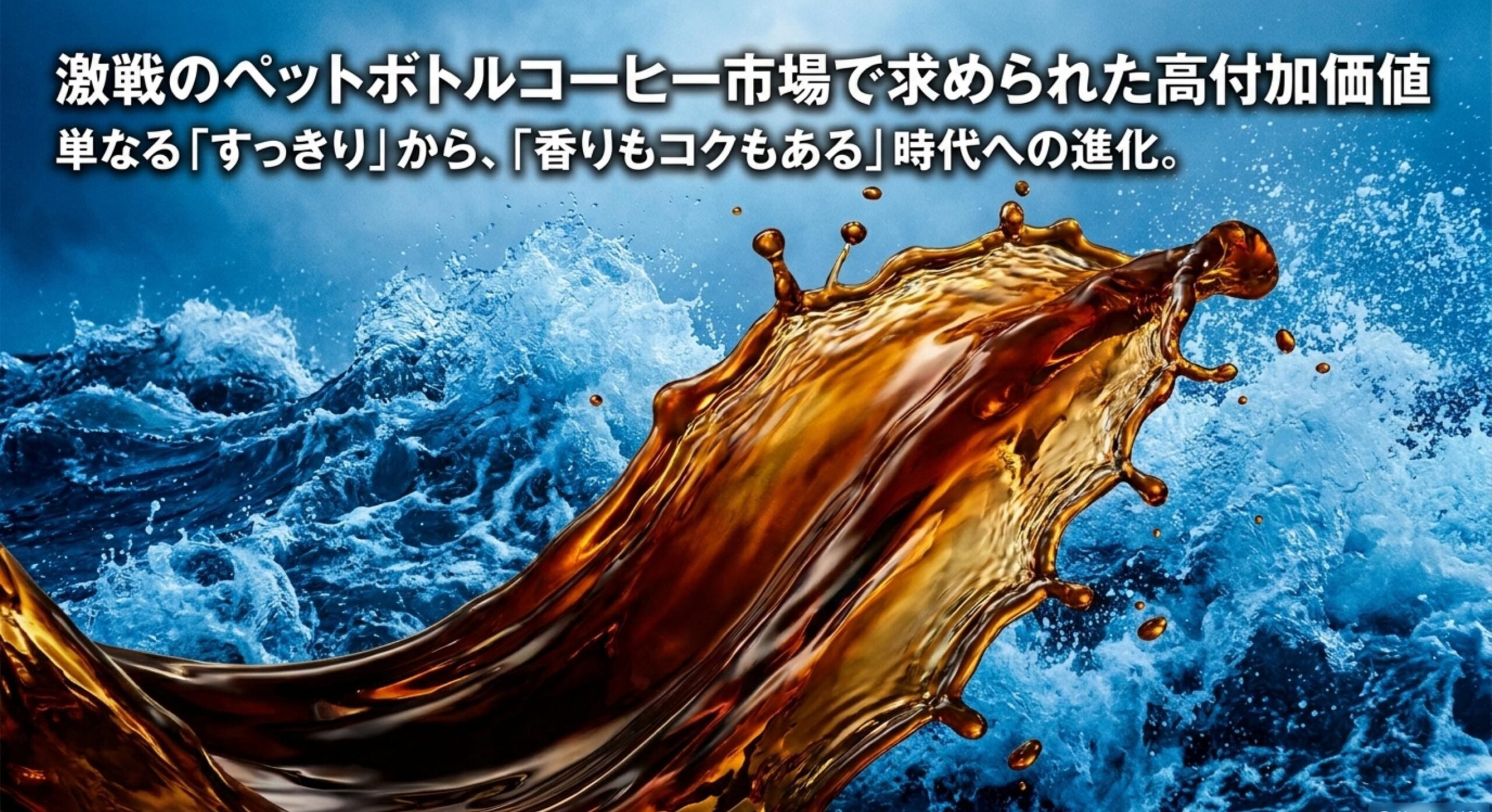 ジョージア 水出しコーヒー 販売終了 ダブルブリュー製法廃止?引き算から足し算へ