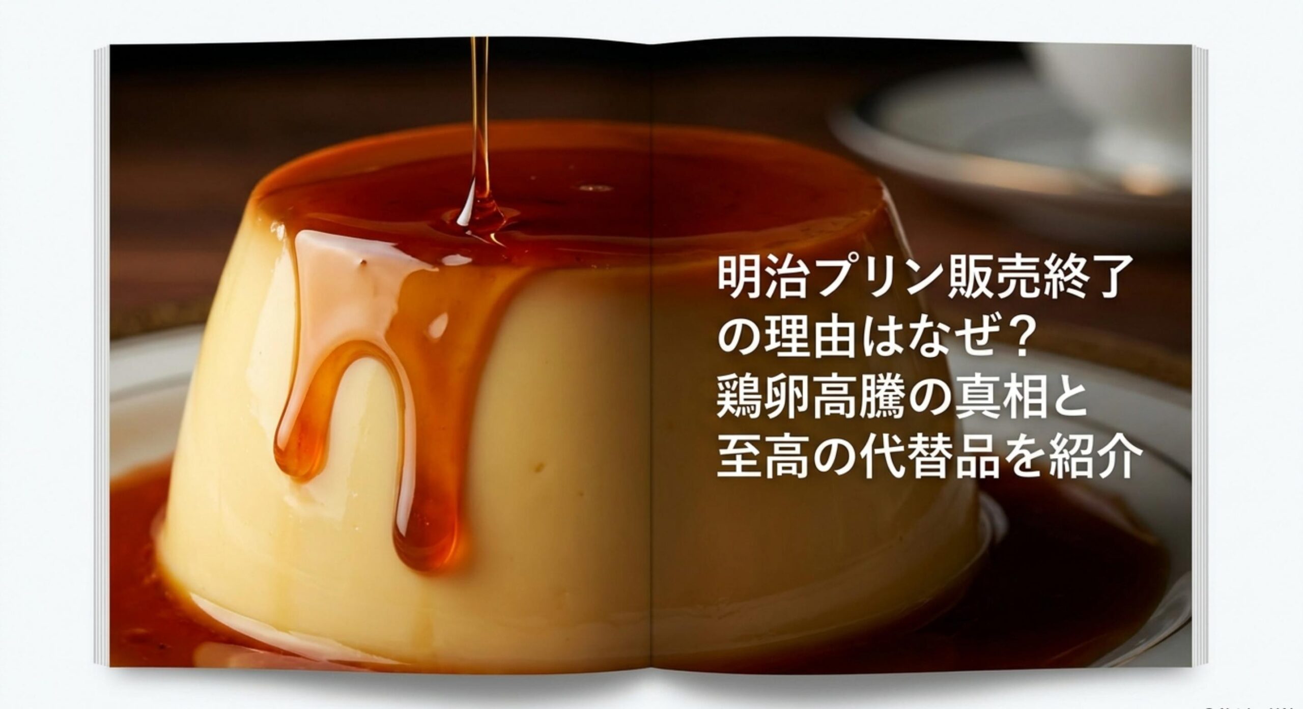明治 プリン 販売終了 理由
