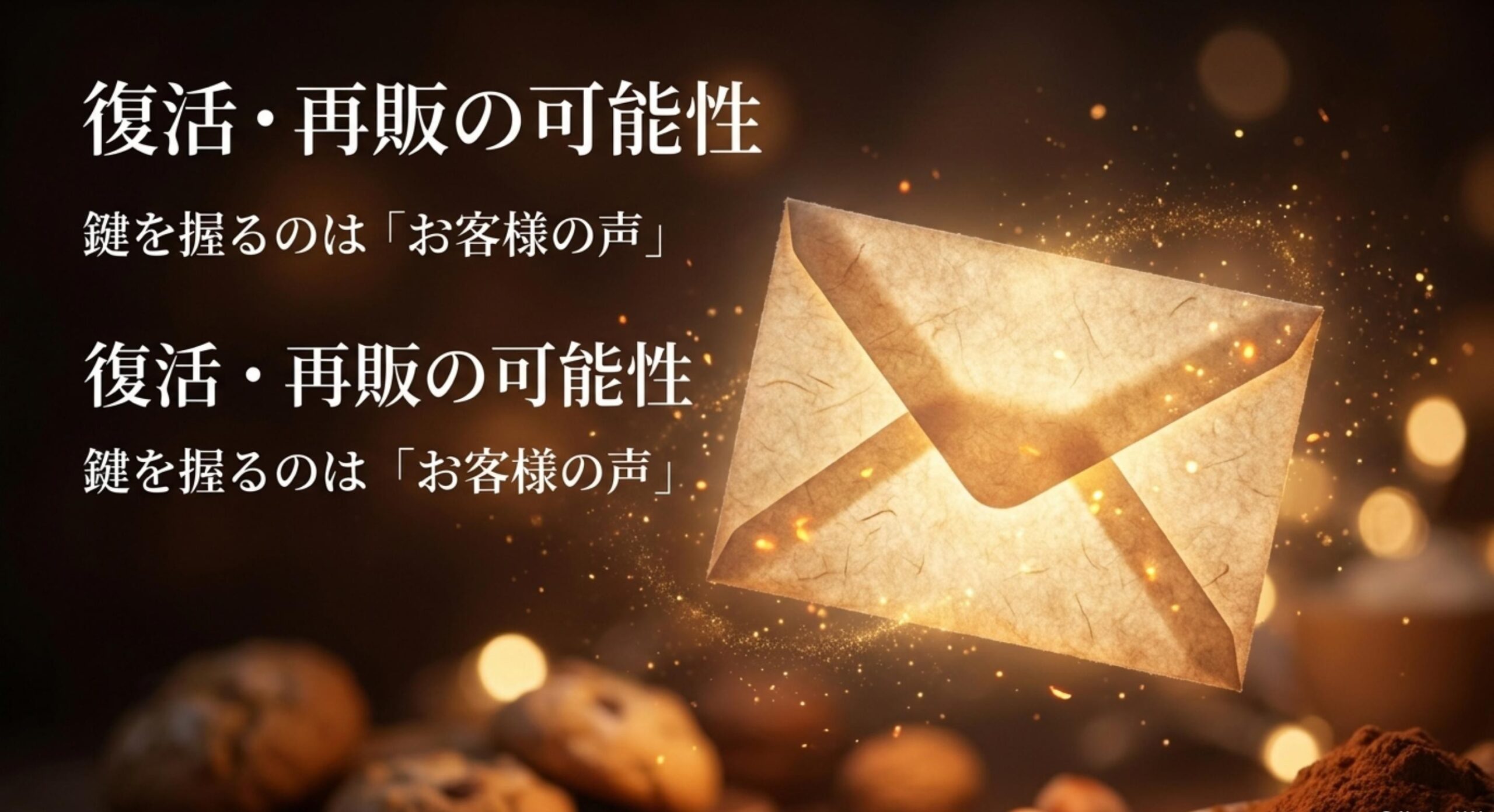 ブルボン プチ しっとりチョコクッキー 販売終了 今後の復活・再販の可能性とお客様の声の重要性