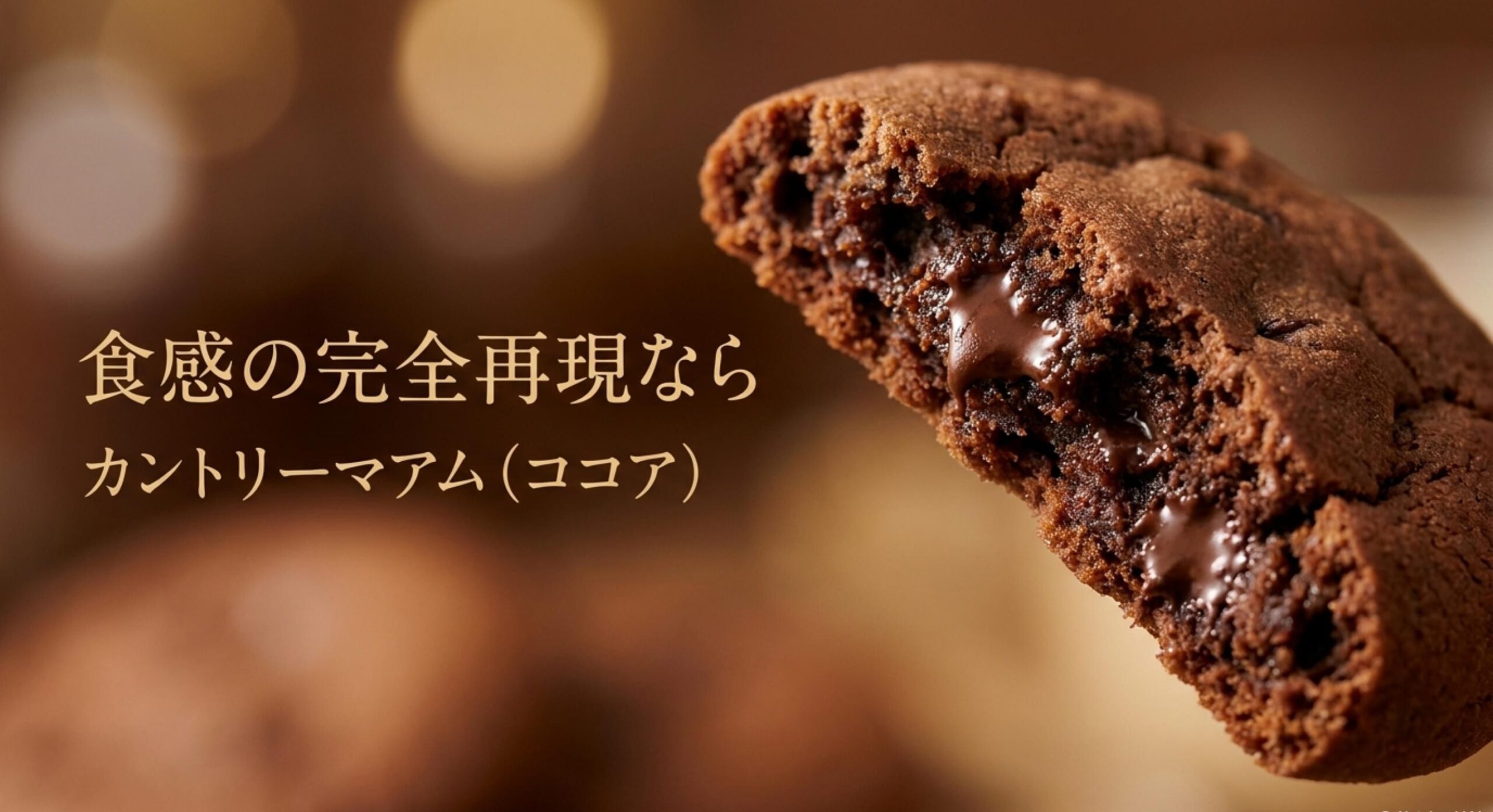 ブルボン プチ しっとりチョコクッキー 販売終了 食感を完全再現するカントリーマアム（ココア）