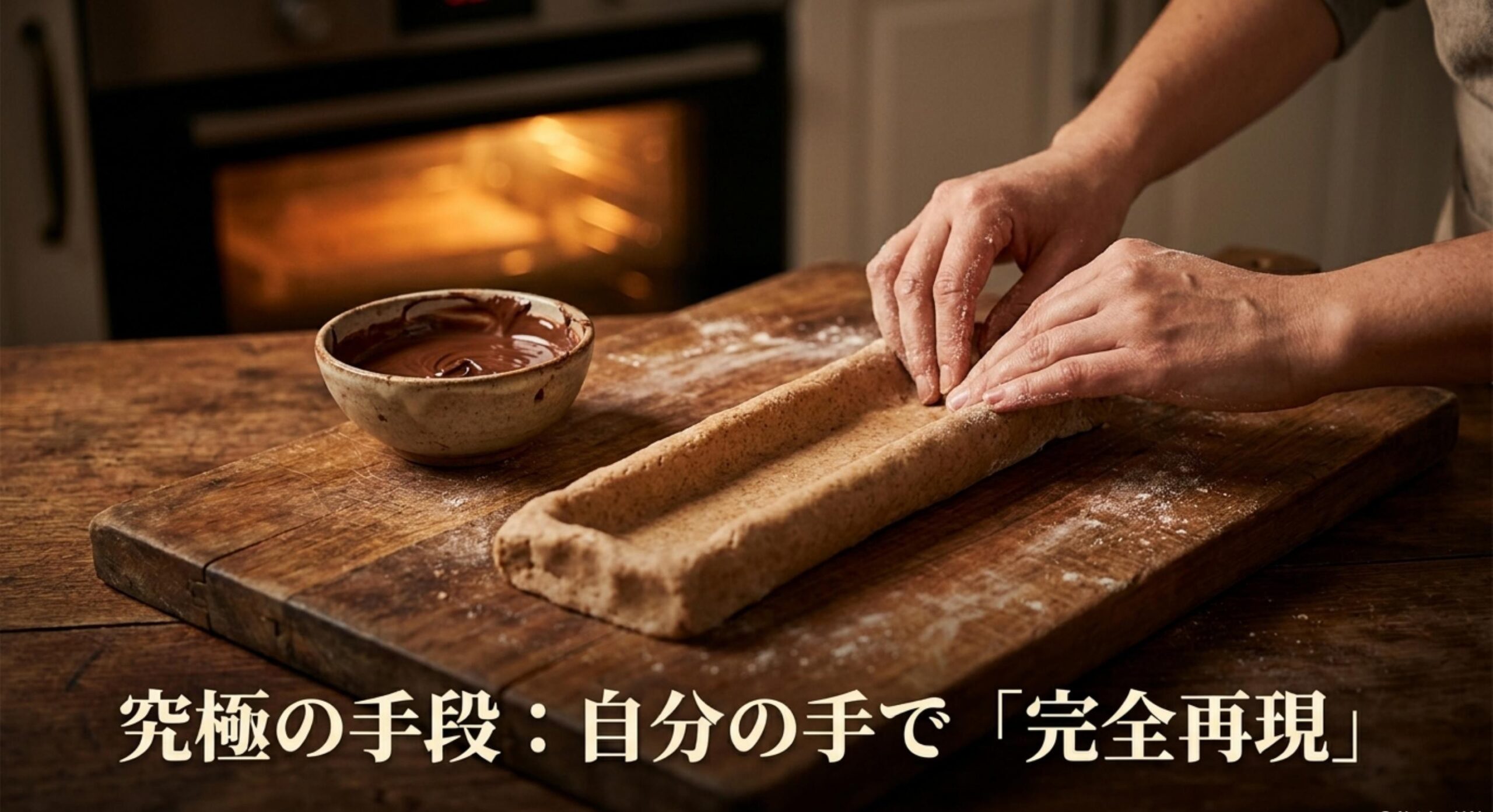 チョコ リエール 売っ て ない 手作りで全粒粉ビスケットを完全再現する